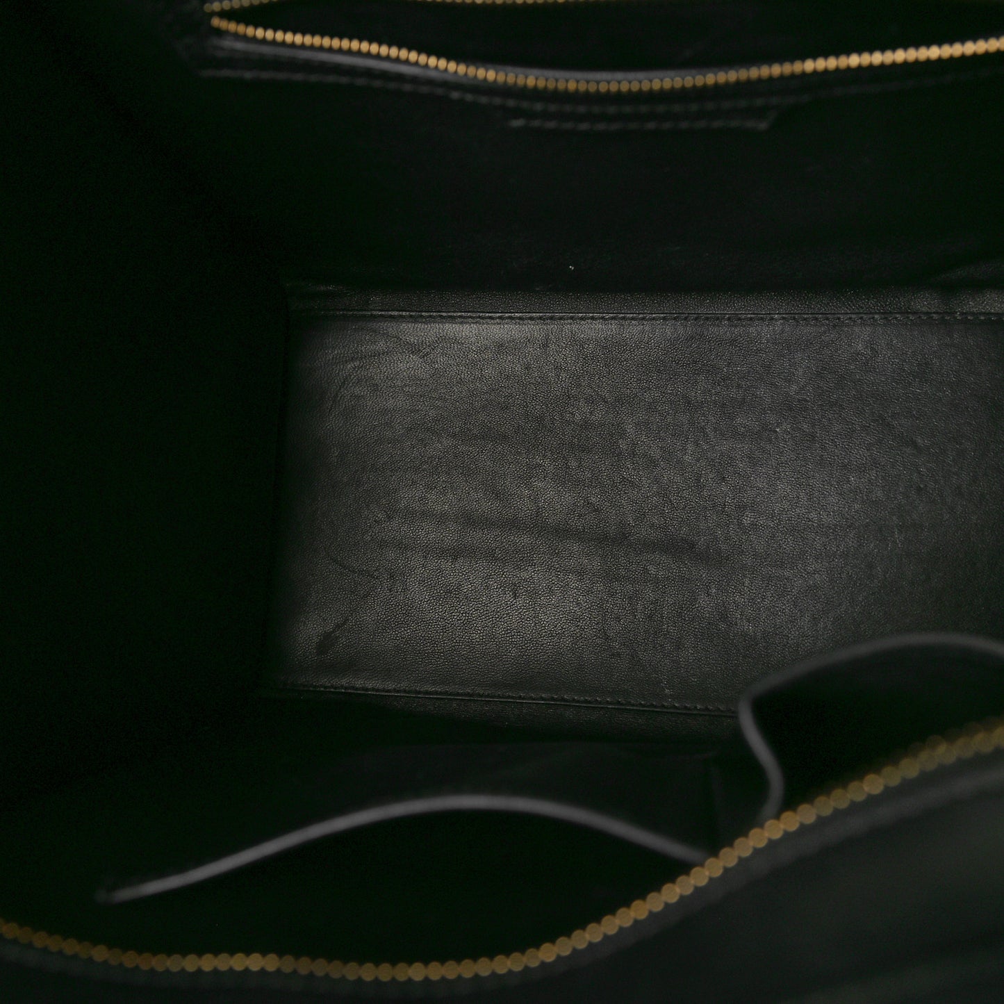 Smooth Calfskin Mini Luggage Black
