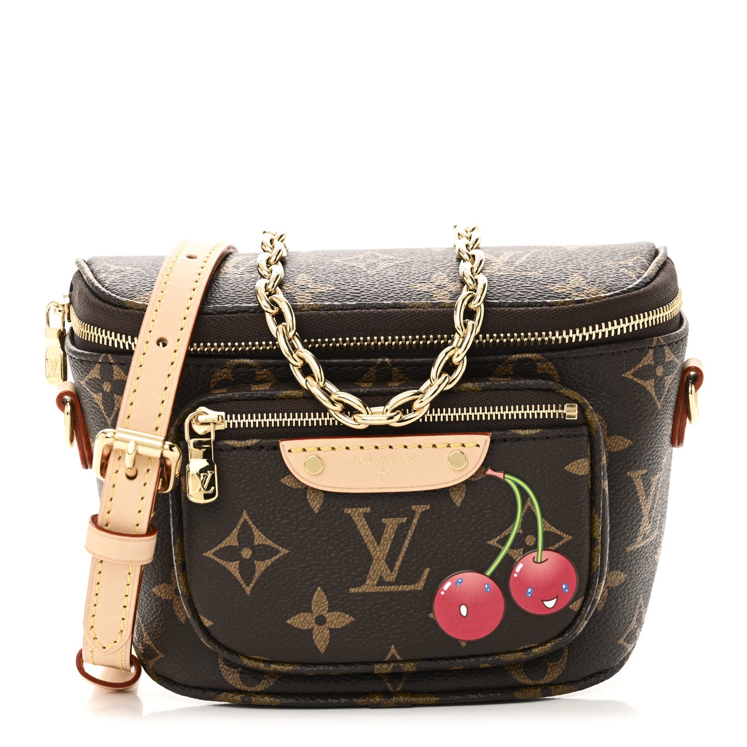 バッグ Louis VuittonBelt bag XS Louis Vuitton LV X TM Monogram Cerises Mini Bumbag 1764057