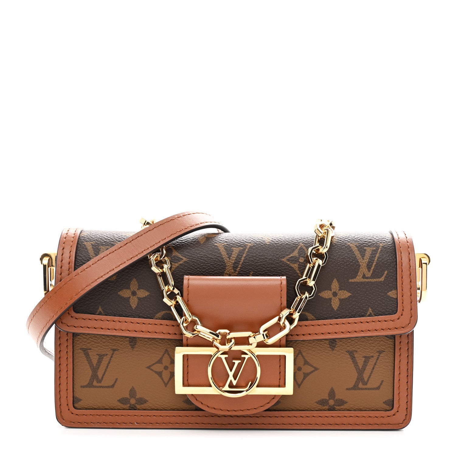 Louis Vuitton Reverse Monogram Dauphine Mini East West 1818235