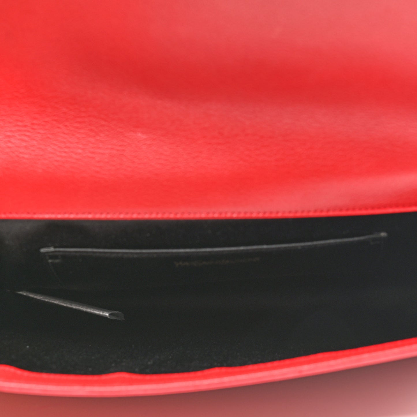 Chevre Large Belle De Jour Clutch Lipstick Fuchsia