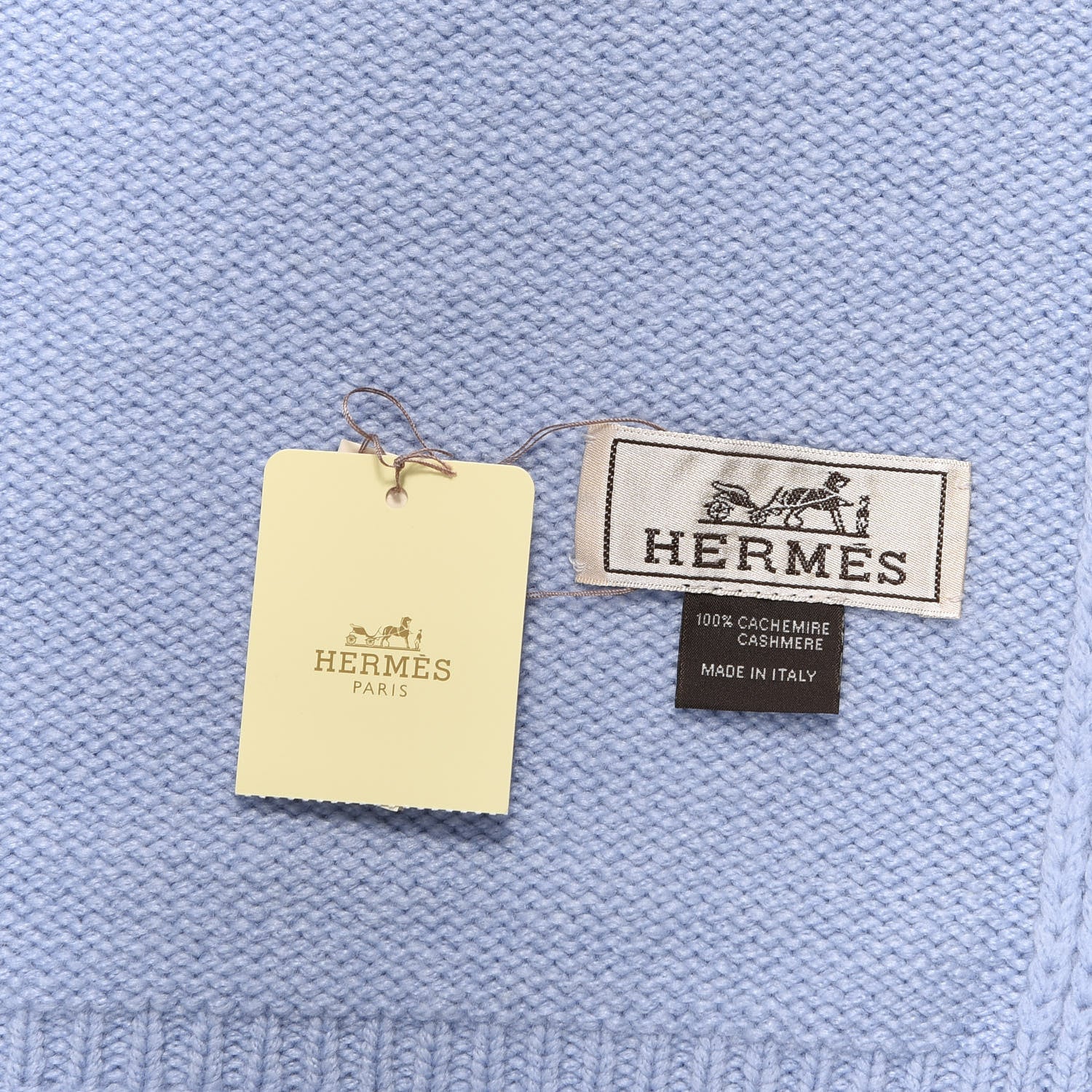 Hermes Cashmere Scarf Glacier 3 of 3