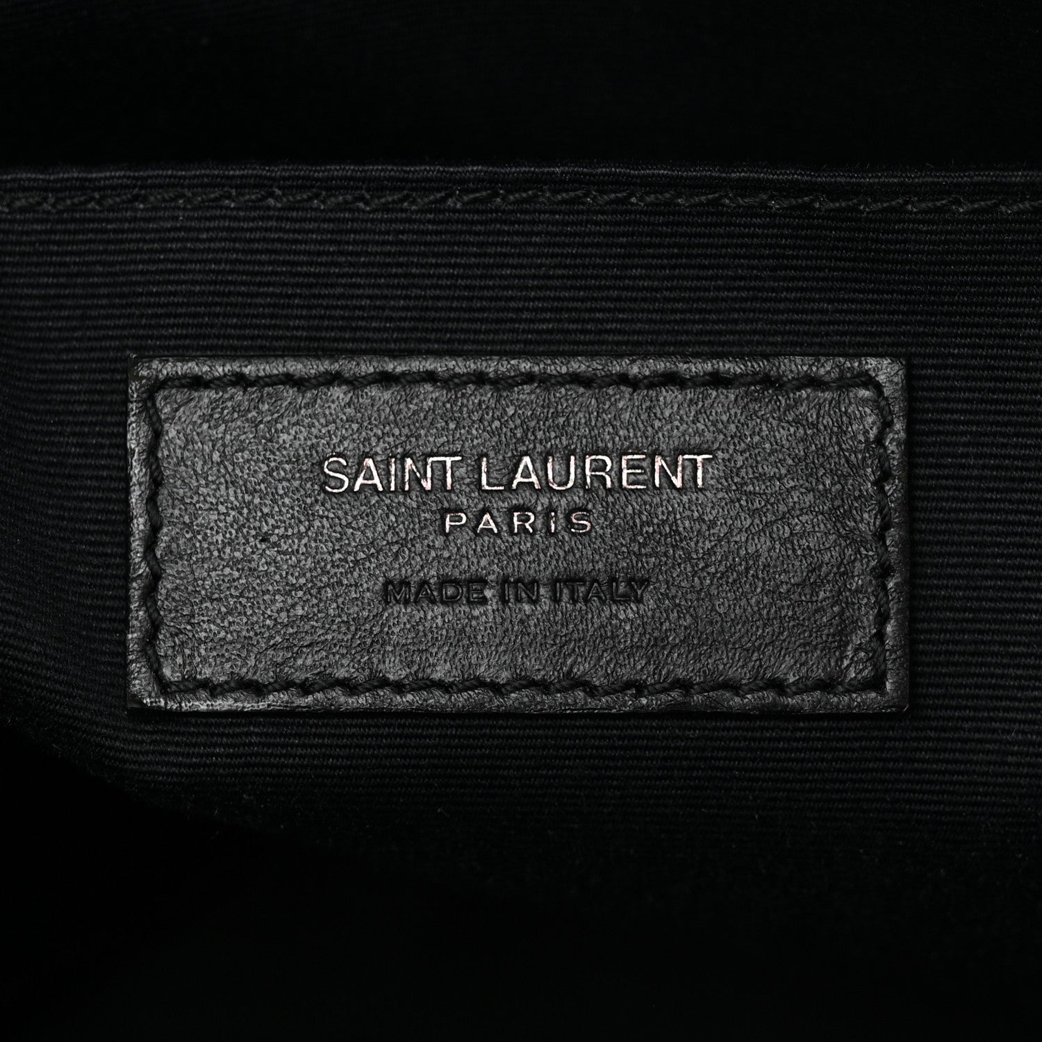 Saint Laurent Calfskin Matelasse Monogram Lou Camera Bag Asphalt 6 of 14