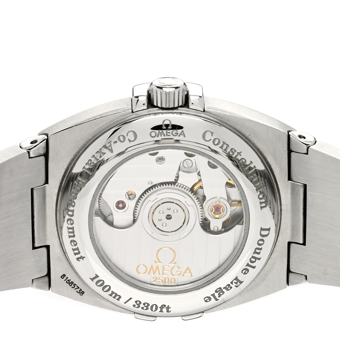 Stainless Steel Mother of Pearl 31mm Constellation Double Eagle Automatic Watch 1590.70.00