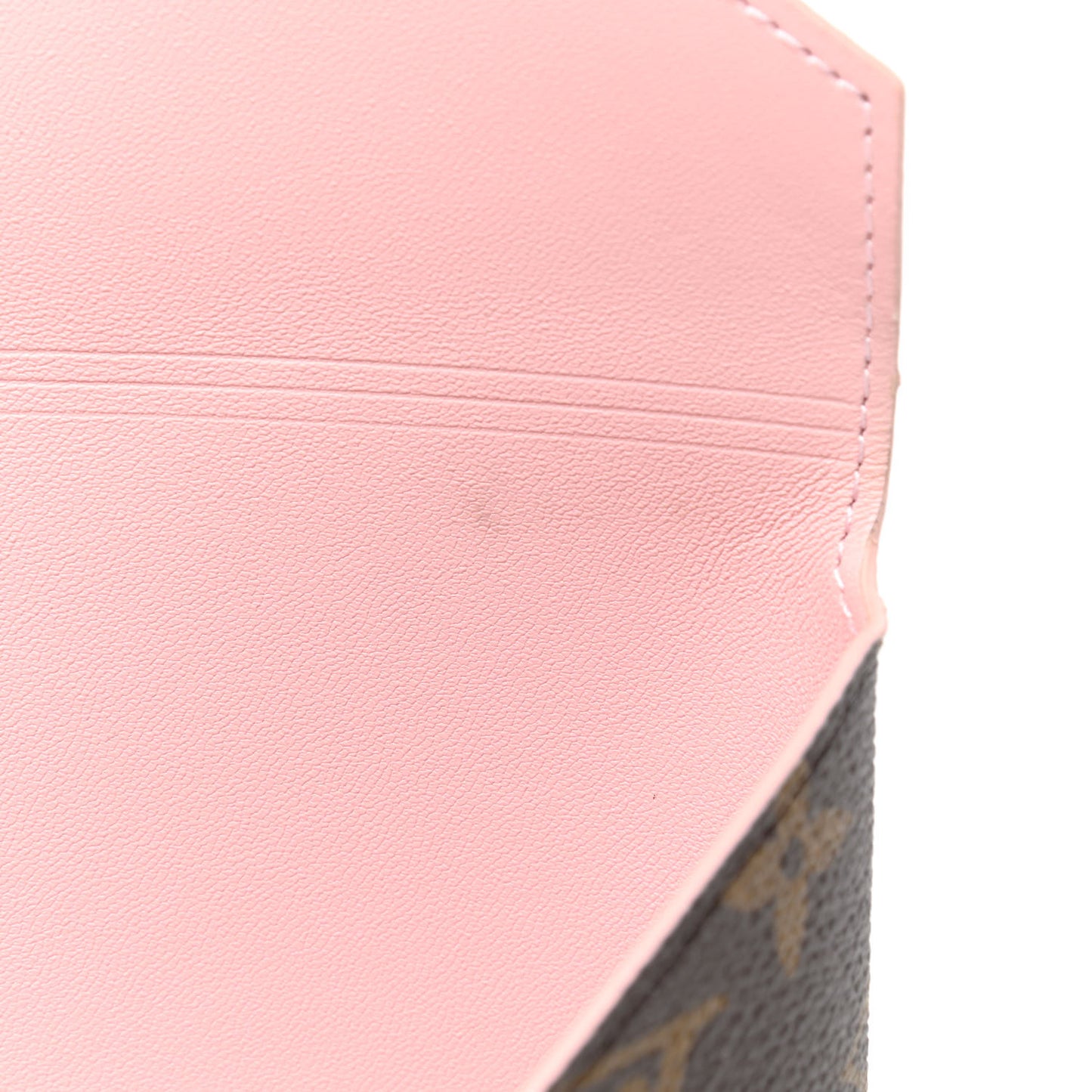 Monogram Large Kirigami Pochette Insert Rose Ballerine