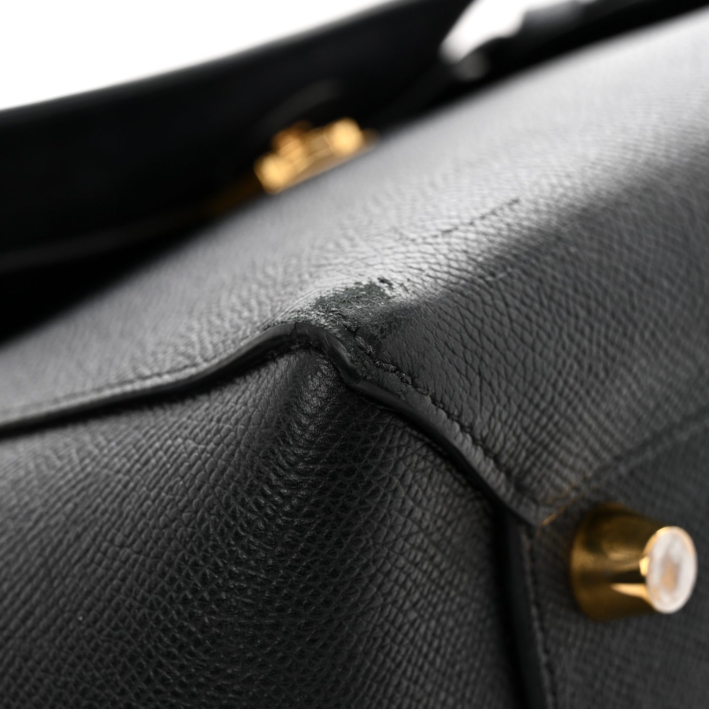 Grained Calfskin Mini Belt Bag Black