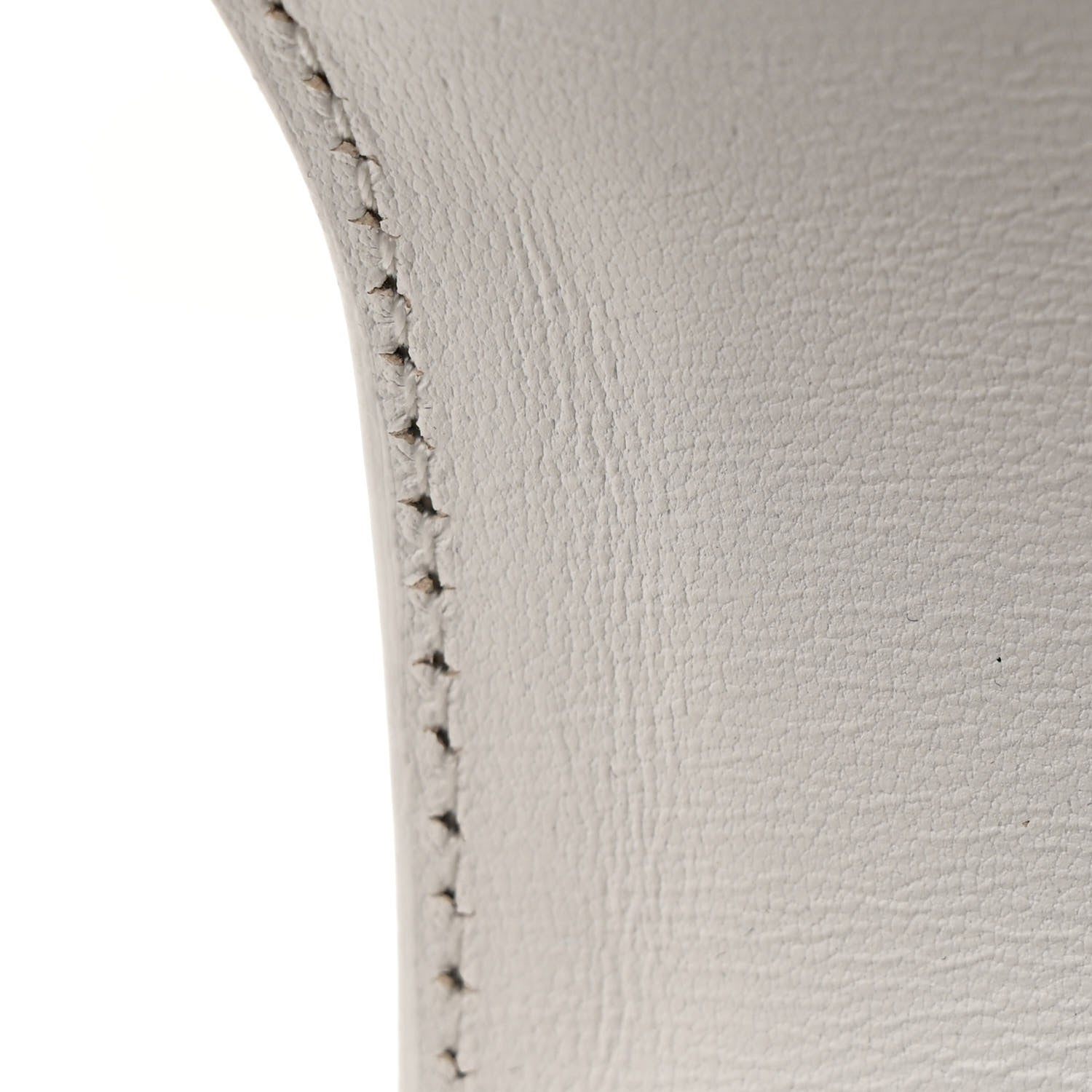 Versace Calfskin Large Greca Goddess Shoulder Bag White 13 of 14