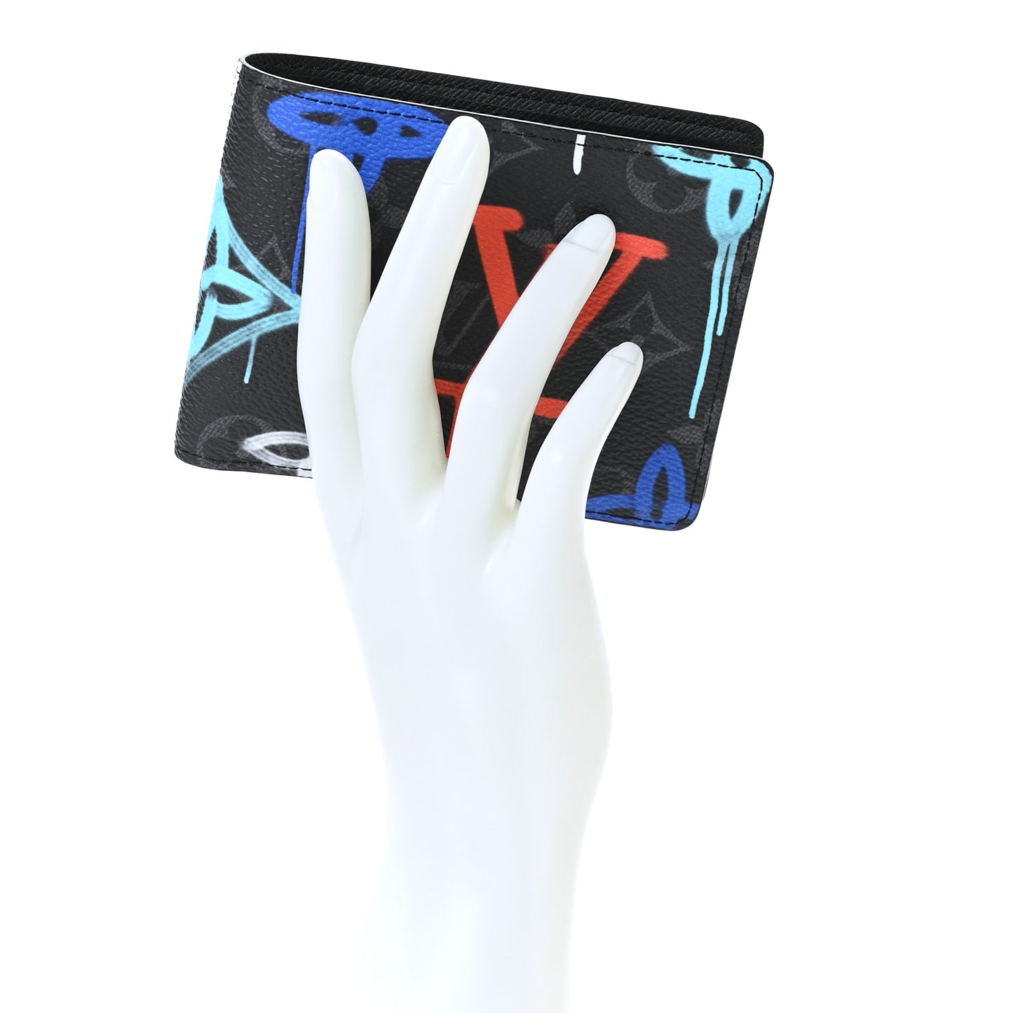 Monogram Eclipse LV Graffiti Multiple Wallet Multicolor