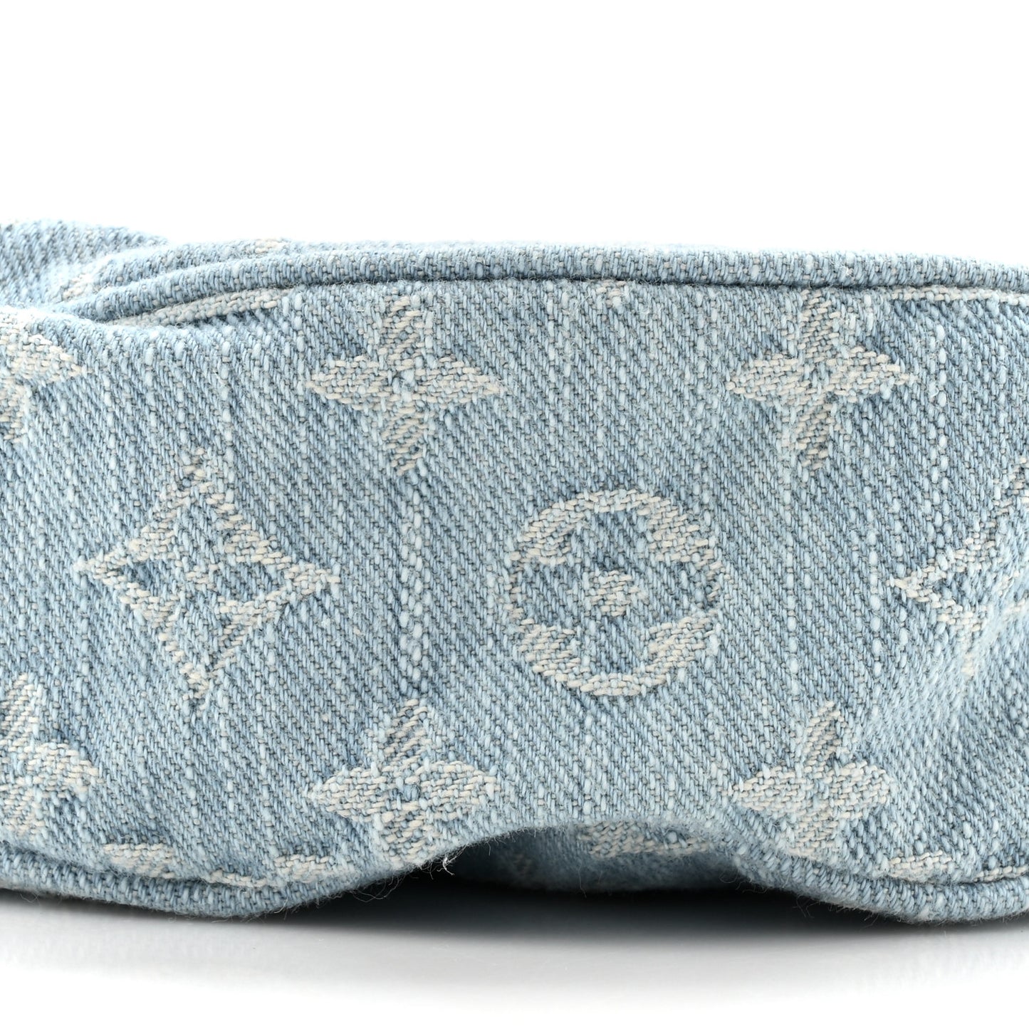 Monogram Denim Loop Sky Denim