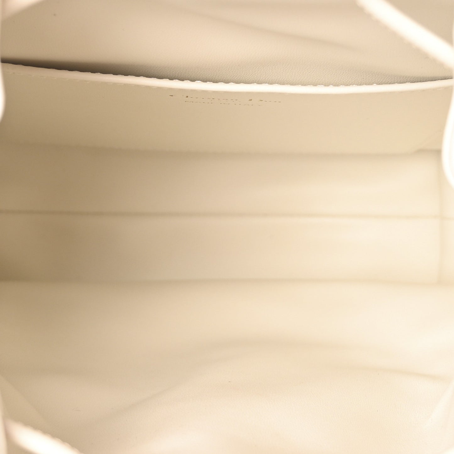 Lambskin Macrocannage Small Caro Bucket Bag Latte