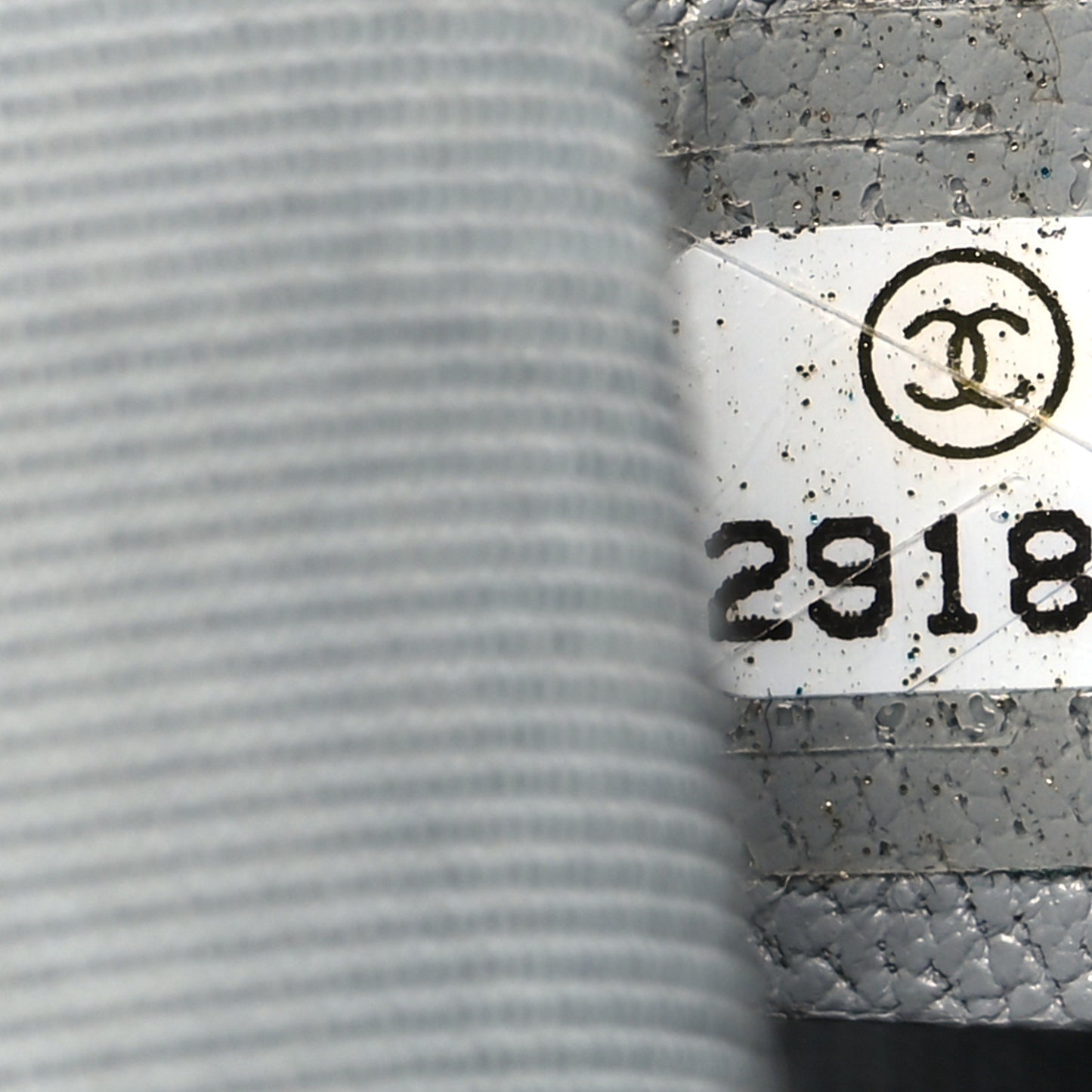 Lambskin Quilted Large Chanel 19 Flap Grey