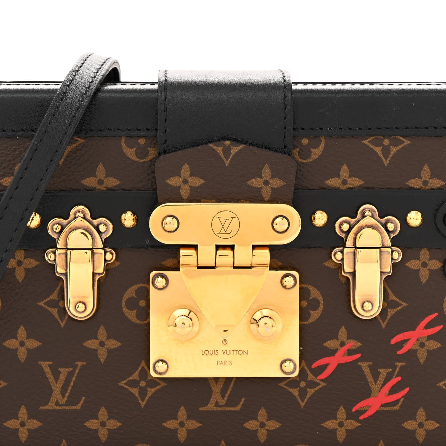 Monogram Petite Malle Black