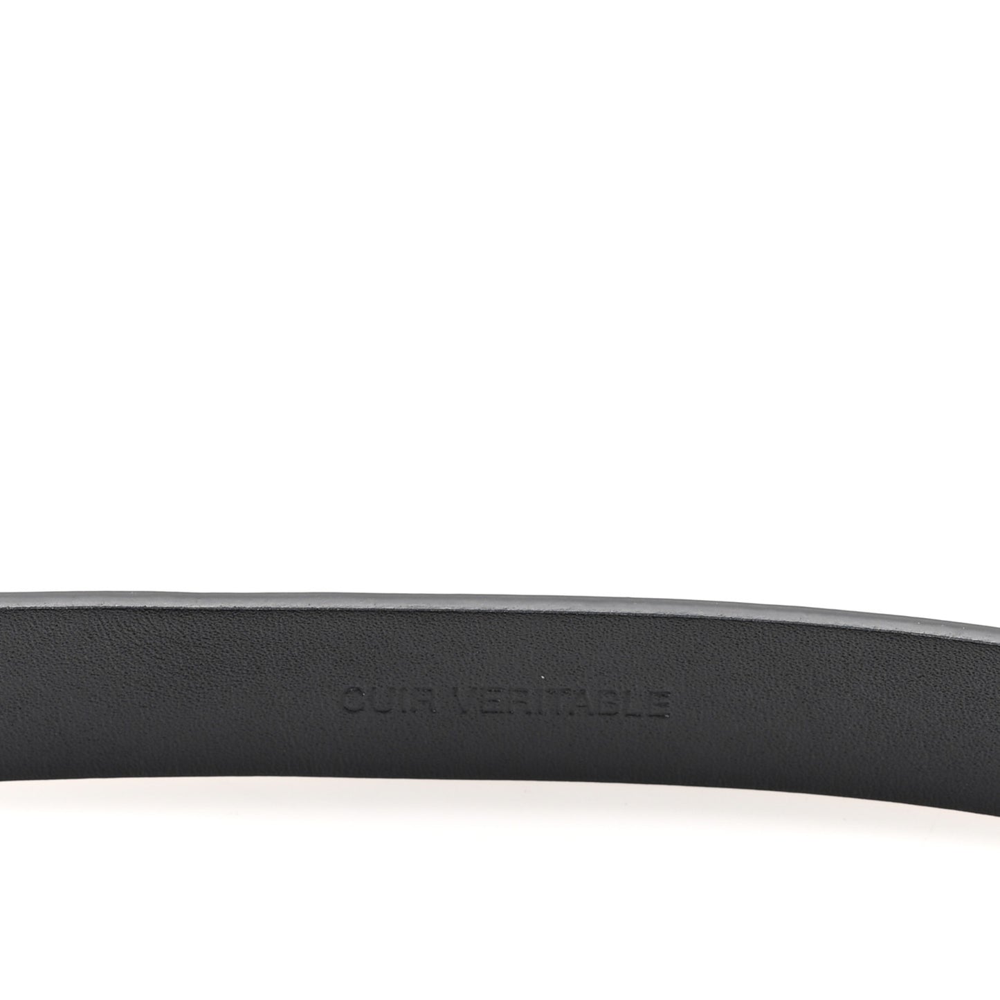 Calfskin Crystall CC Belt 75 30 Black