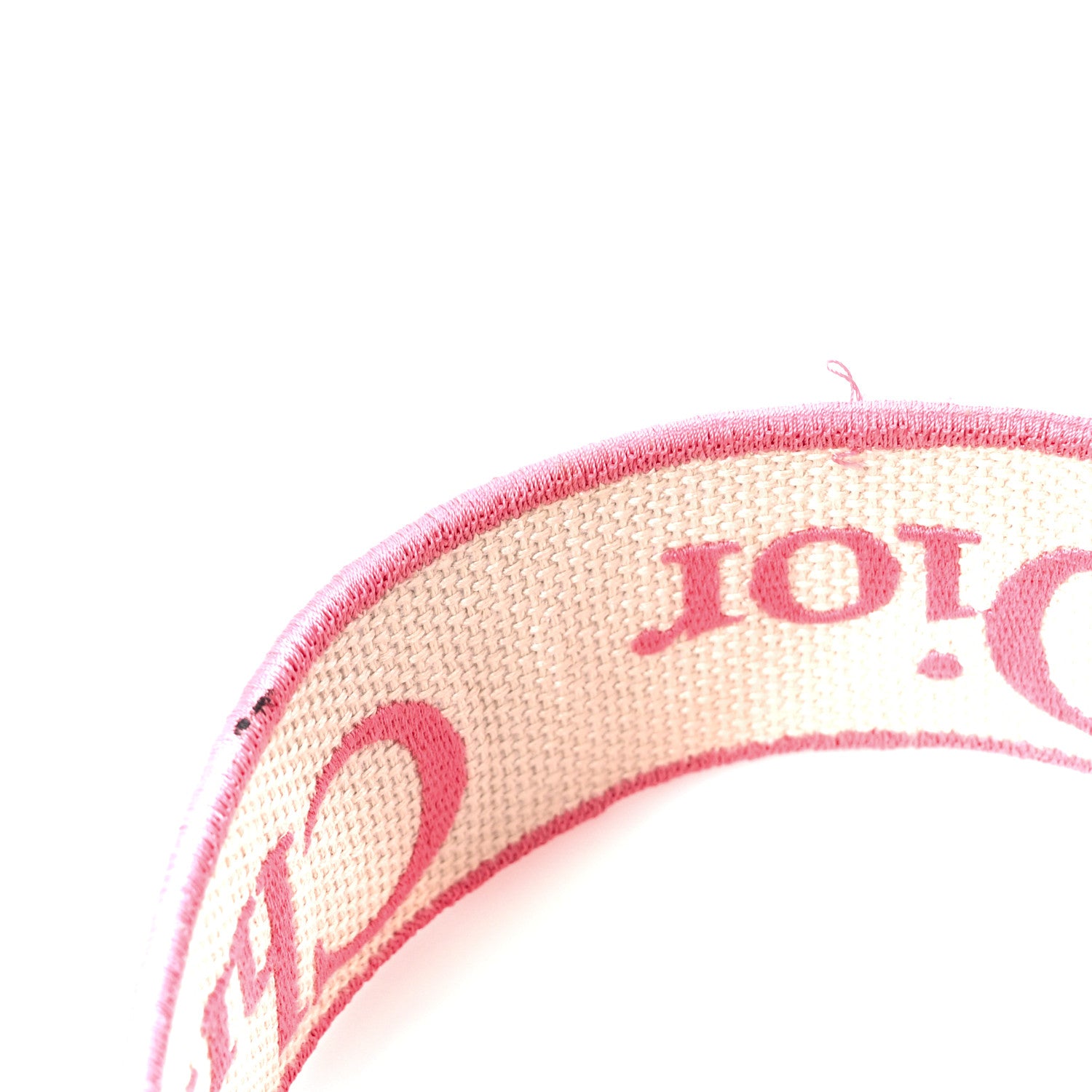 Christian Dior Canvas Toile De Jouy Embroidered Medium Lady D-Lite Peony Pink 11 of 12