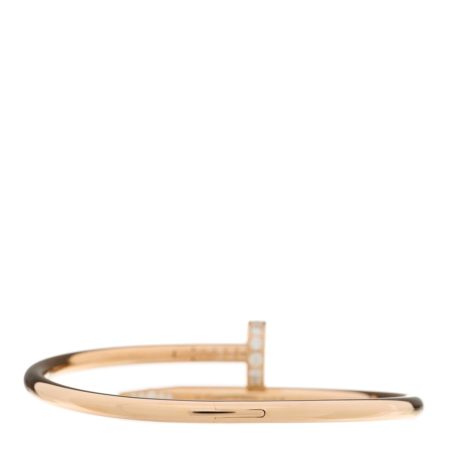 18K Yellow Gold Diamond Juste Un Clou Bracelet 16