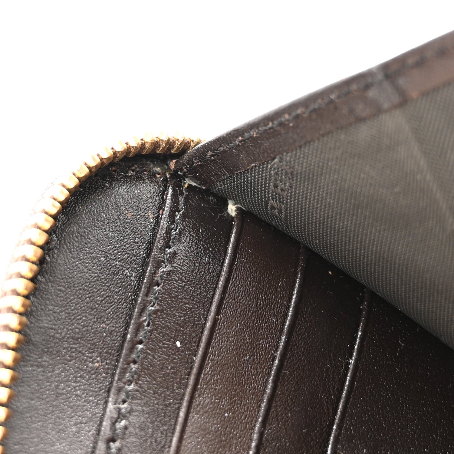 Burberry Haymarket Check Zip Around Wallet 9 of 9