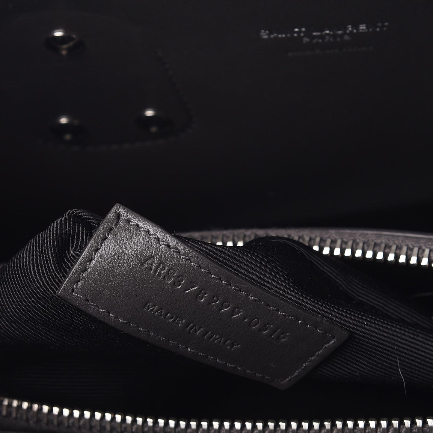 Calfskin Python Small Sac De Jour Coal