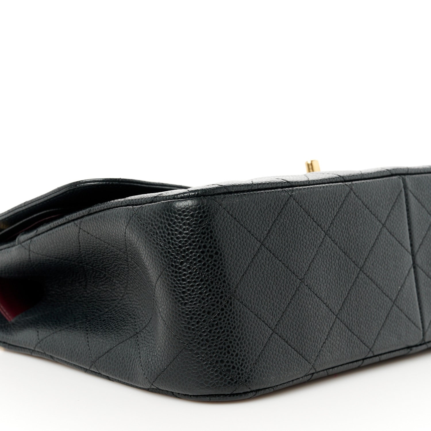 Chanel Caviar Quilted Jumbo Double Flap Black 10 of 11