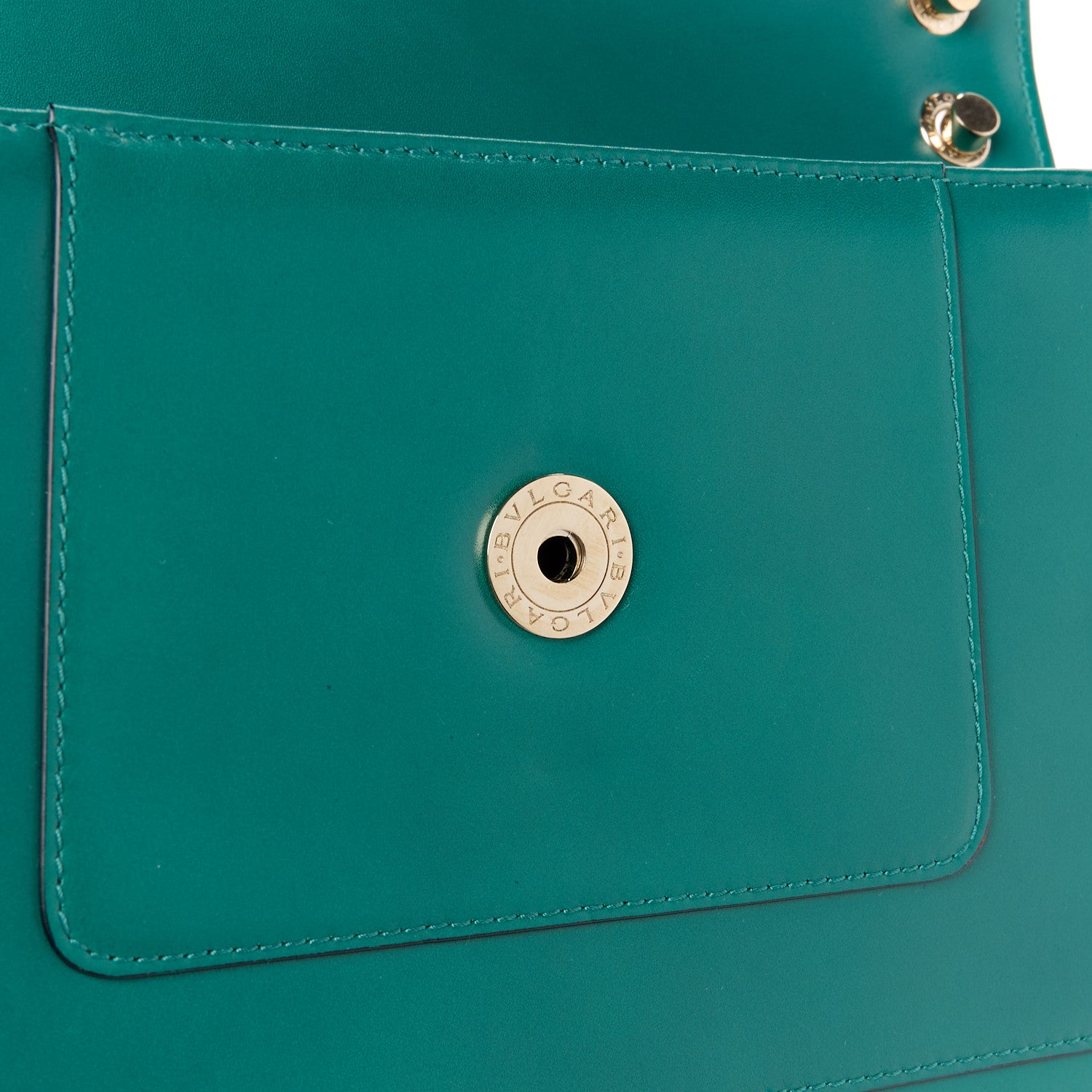 Bulgari Calfskin Serpenti Forever Shoulder Bag Emerald Green 15 of 15