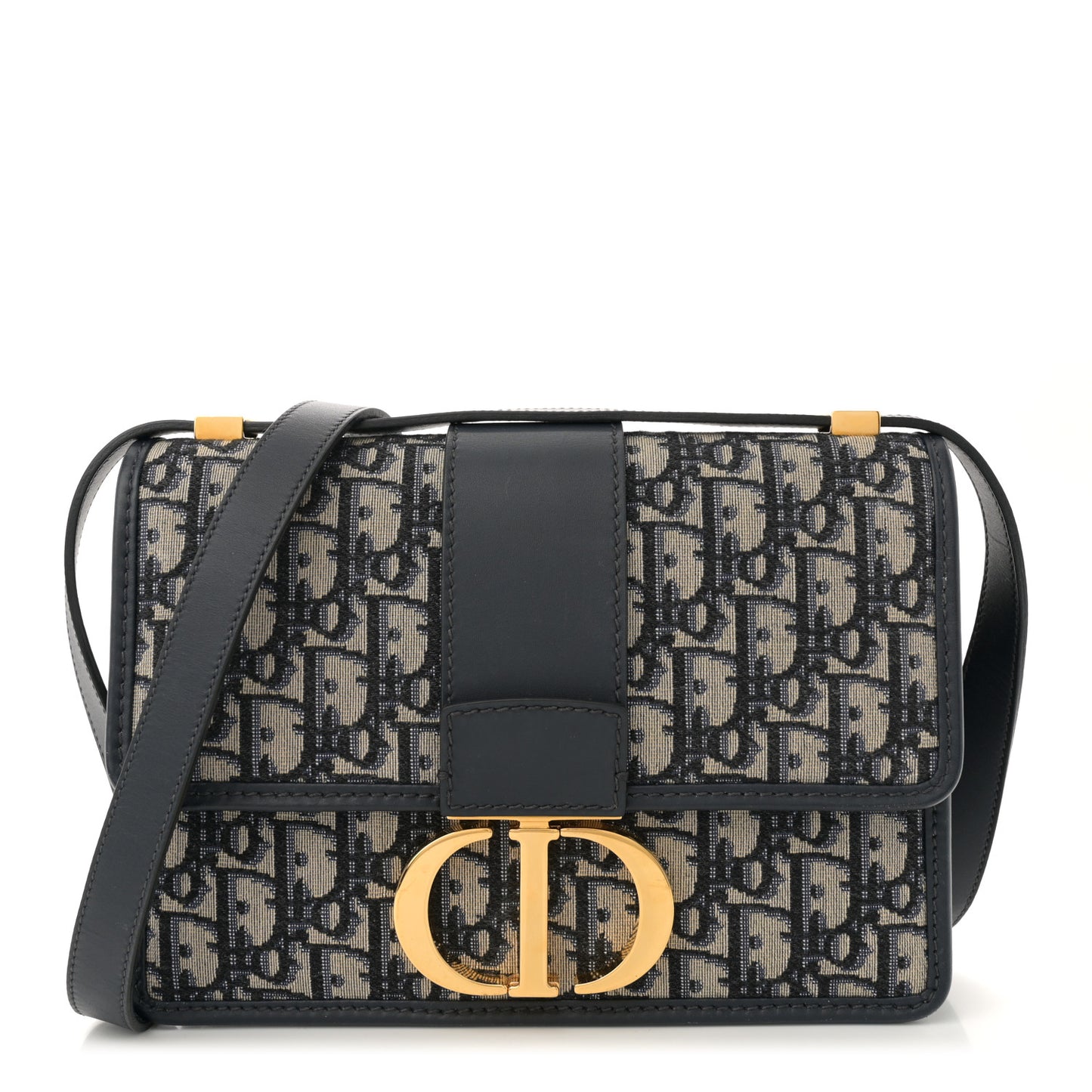 Oblique 30 Montaigne Flap Bag Blue