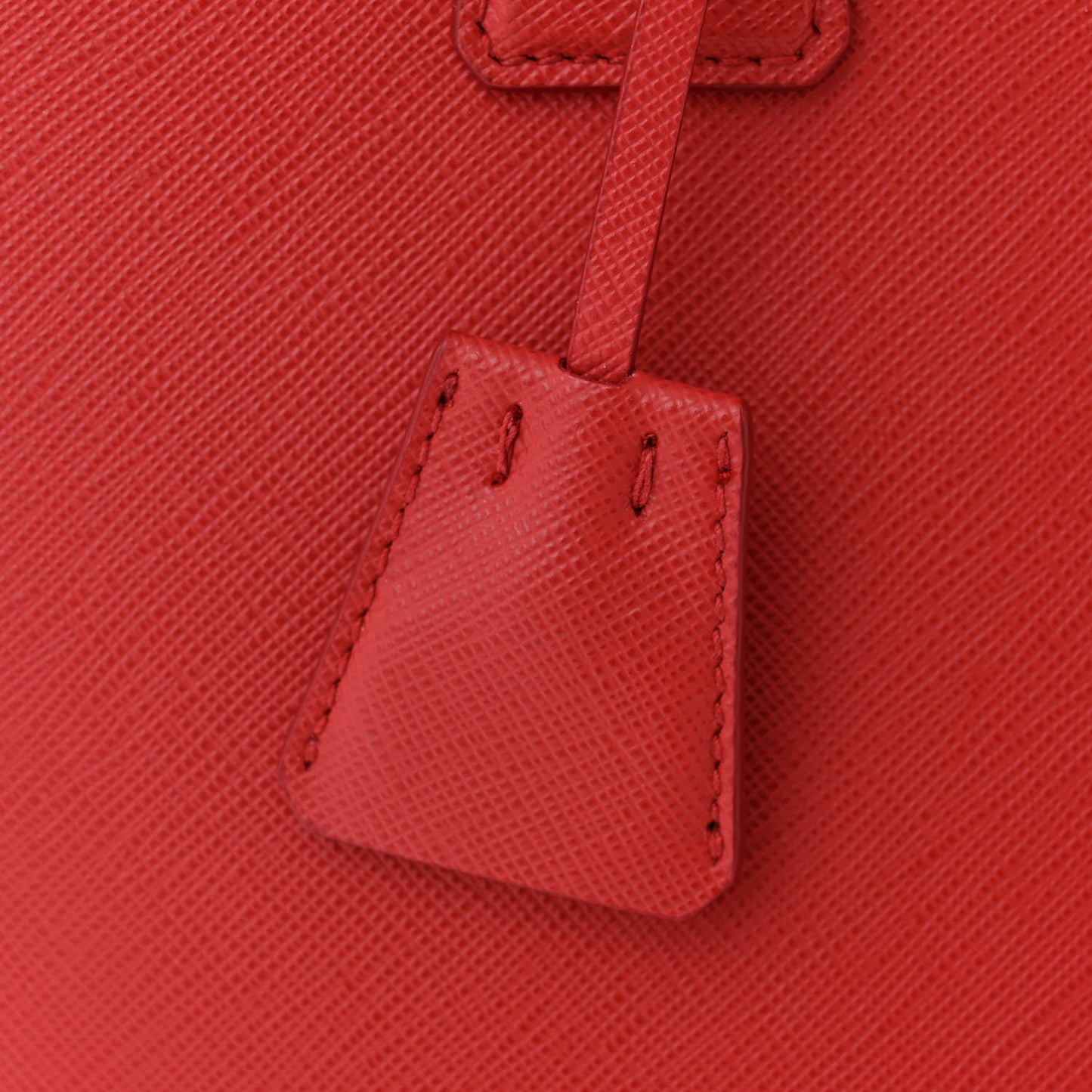 Saffiano Small Galleria Double Zip Tote Fuoco