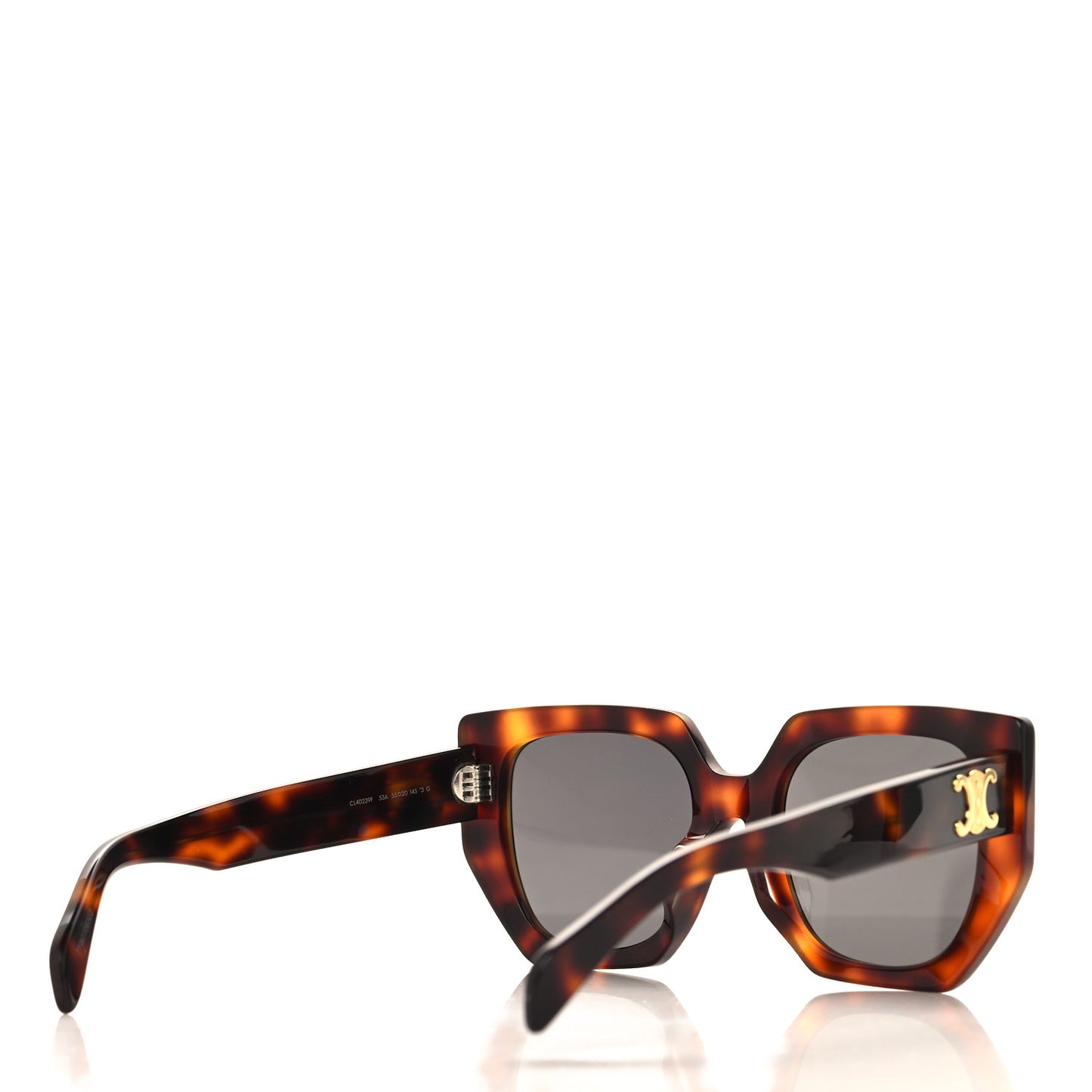 Acetate Butterfly Sunglasses CL40239F Tortoise