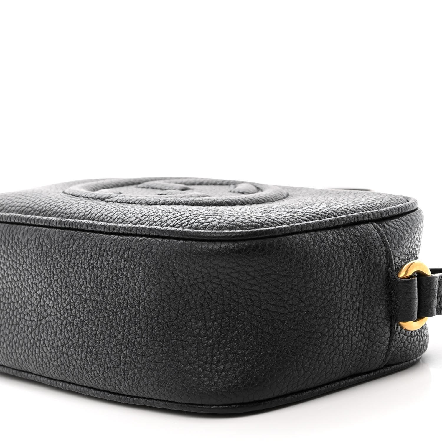 Gucci Pebbled Calfskin Mini Soho Disco Bag Black 10 of 10