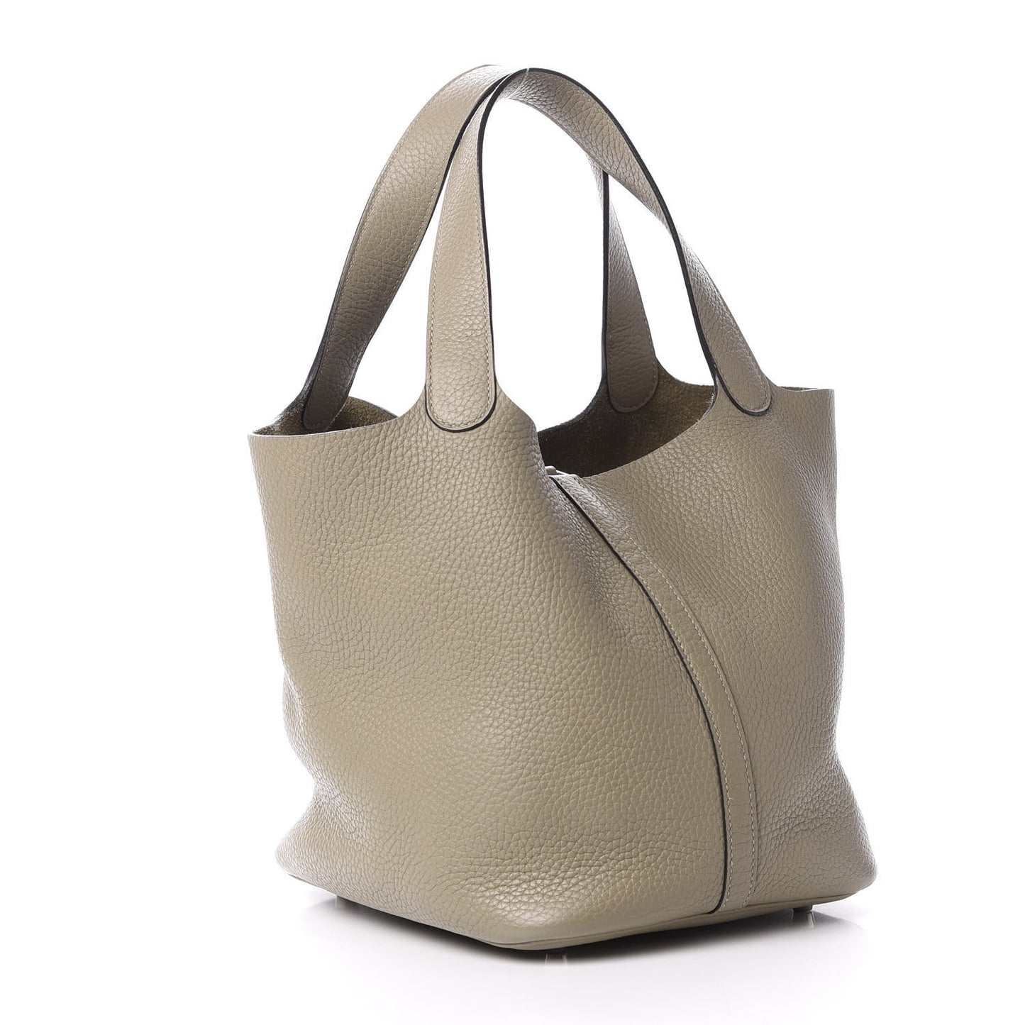 Taurillon Clemence Picotin Lock 22 MM Sauge