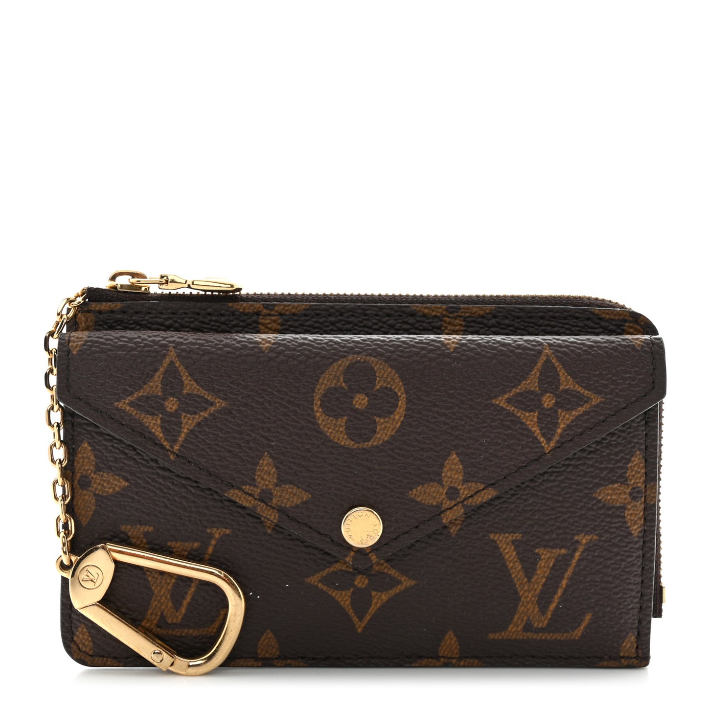Monogram Recto Verso Card Holder Black
