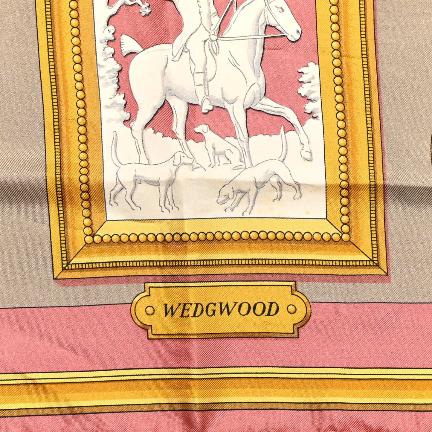 Silk Wedgwood Scarf 90