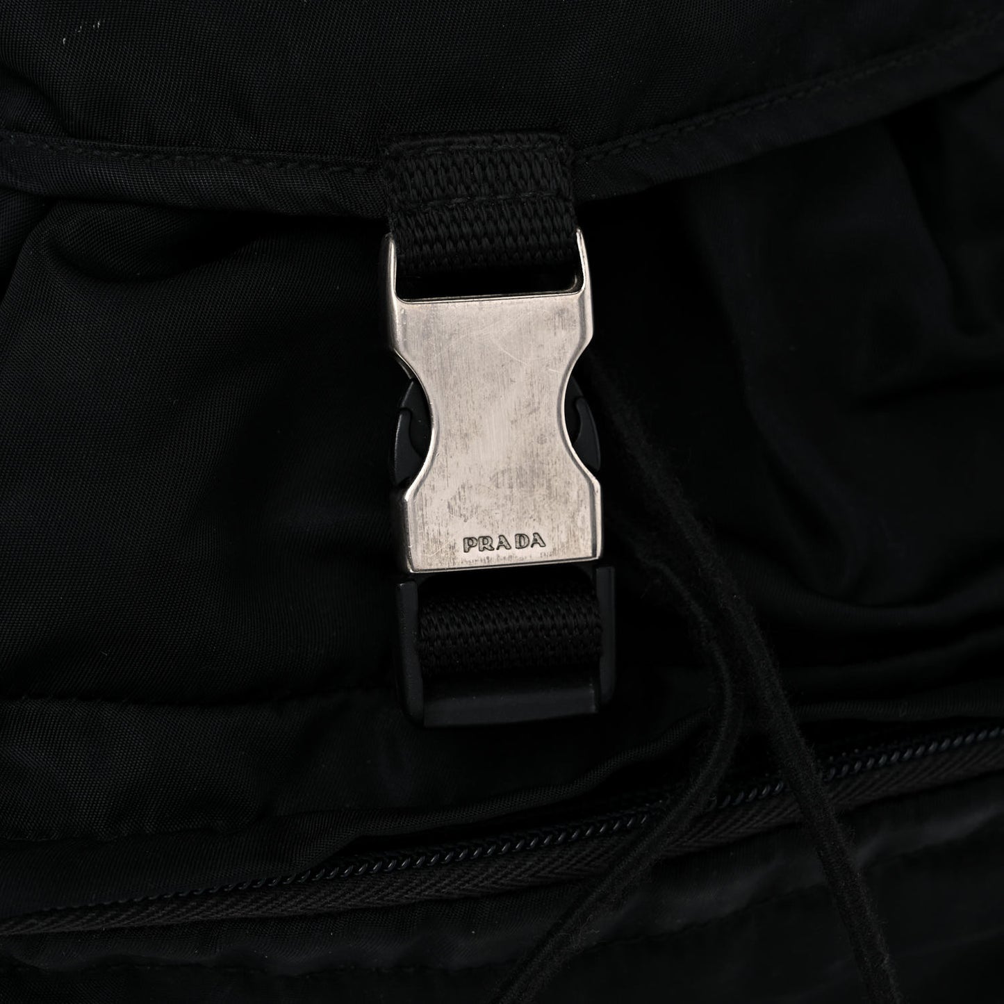 Nylon Backpack Black
