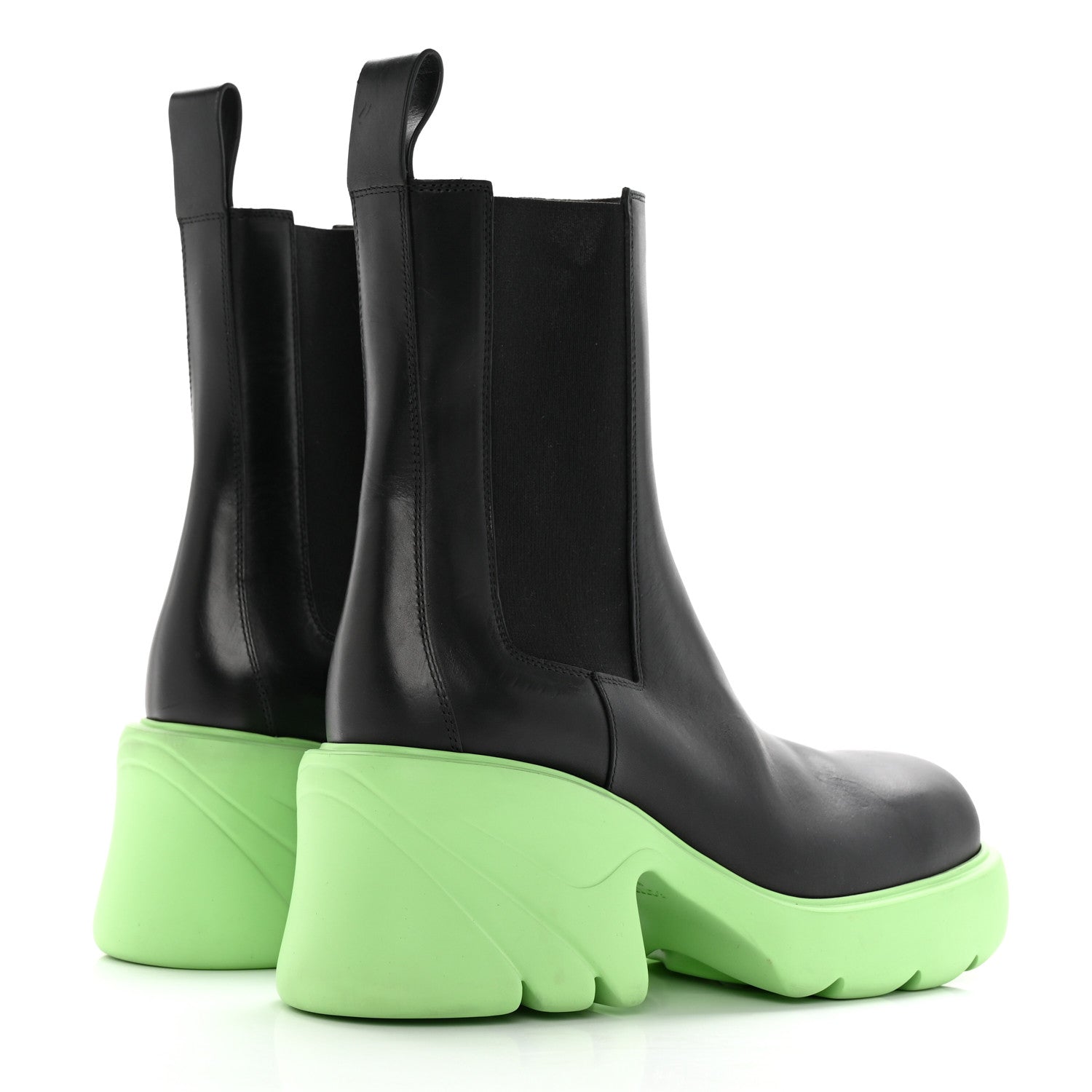 Bottega Veneta Calfskin The Flash Chelsea Boots 41 Pistachio 4 of 14