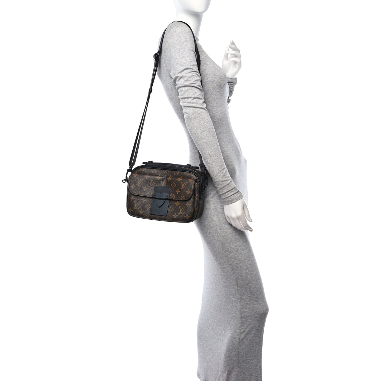 Monogram Macassar S Lock Messenger