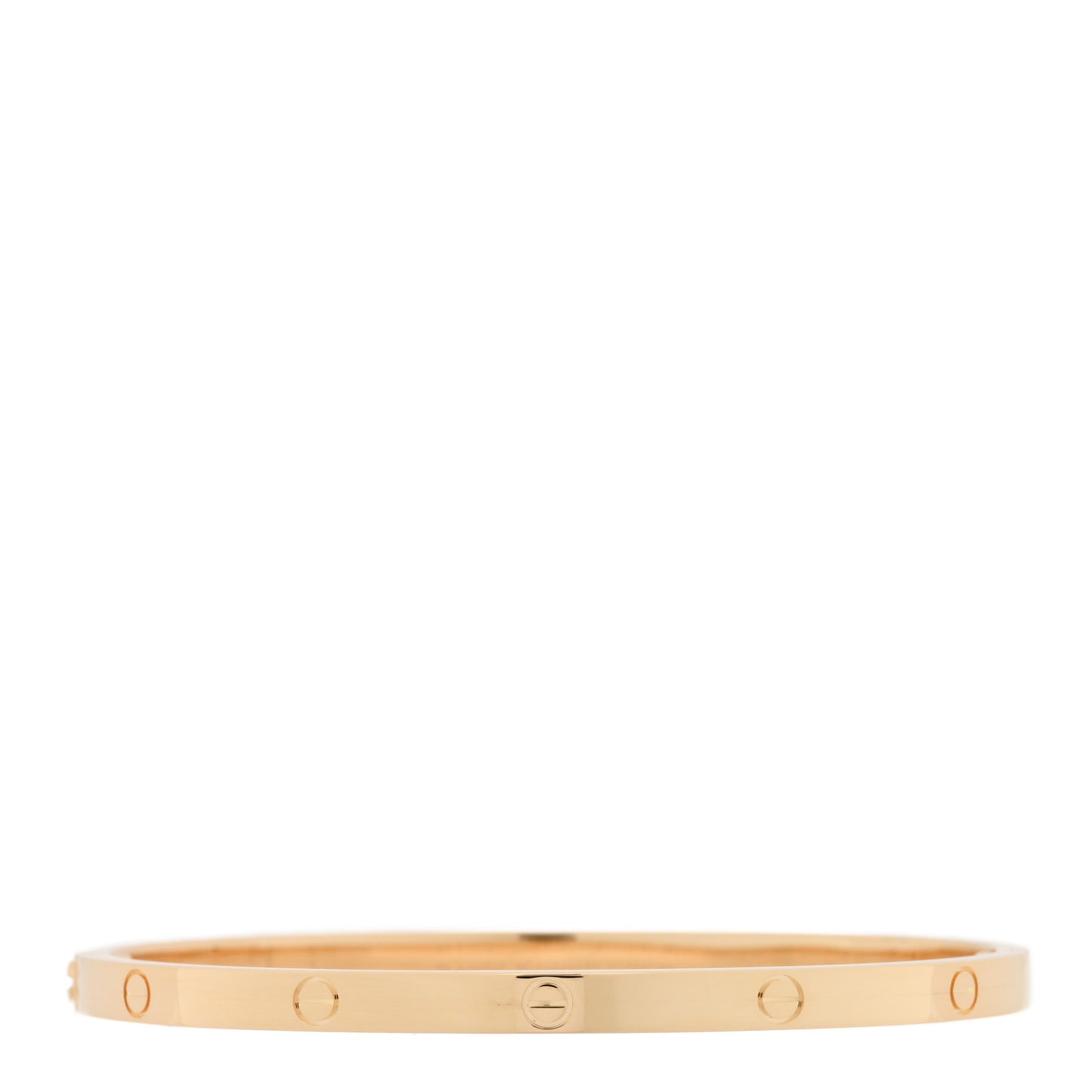 18K Yellow Gold Small LOVE Bracelet 16