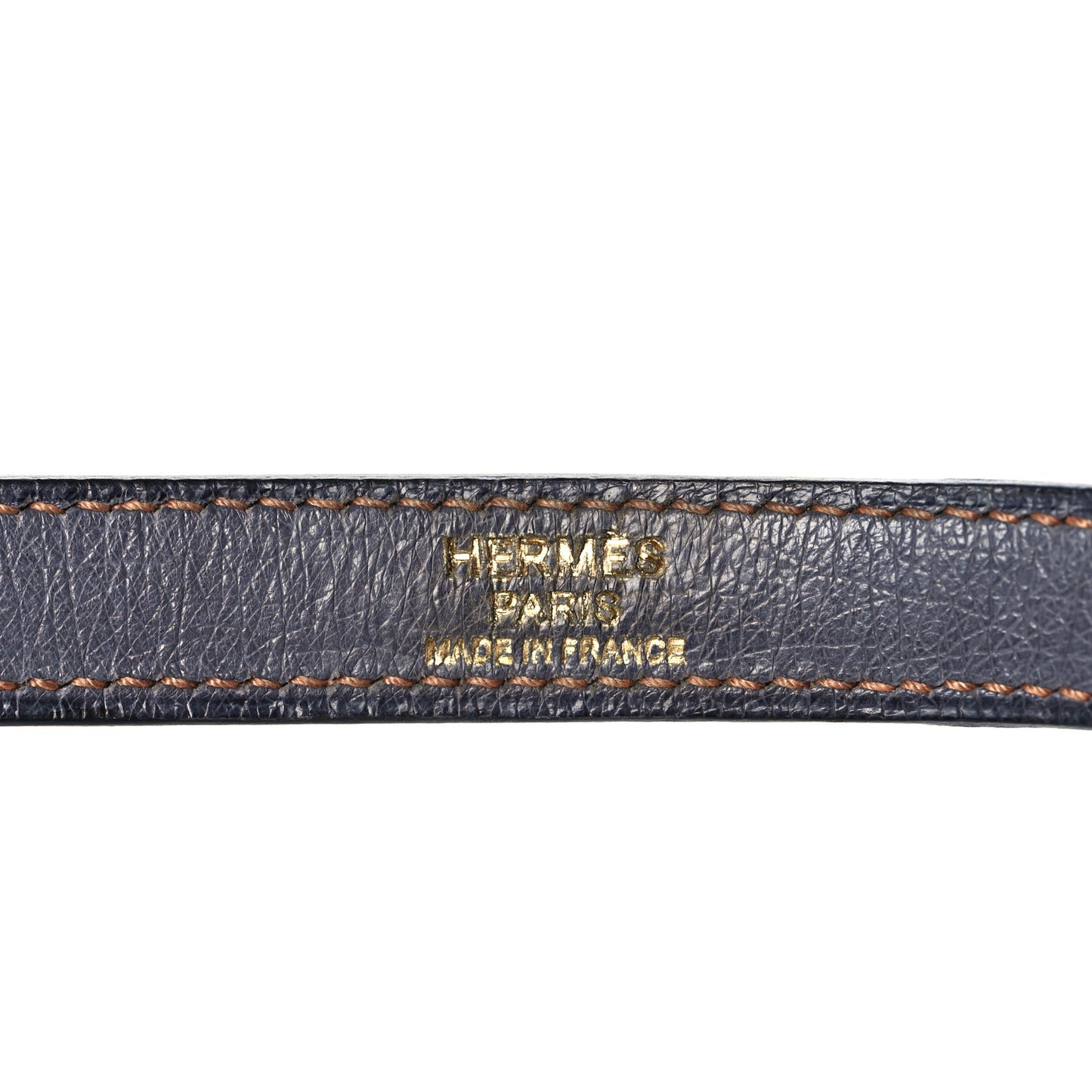 Ostrich Horseshoe Kelly Sellier 28 Terre Cuite Gris Agate