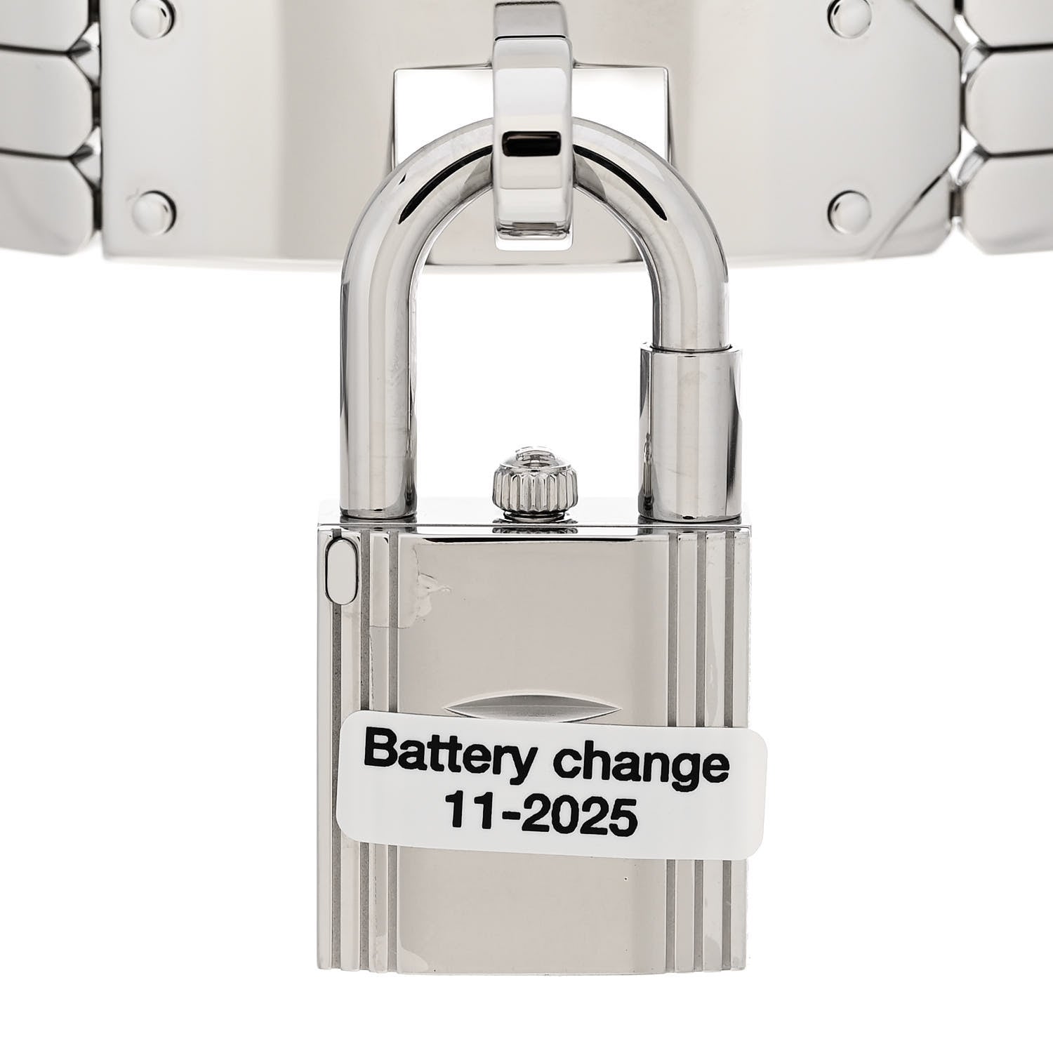 Hermes Stainless Steel 16mm Kelly Quartz Watch 3 of 5