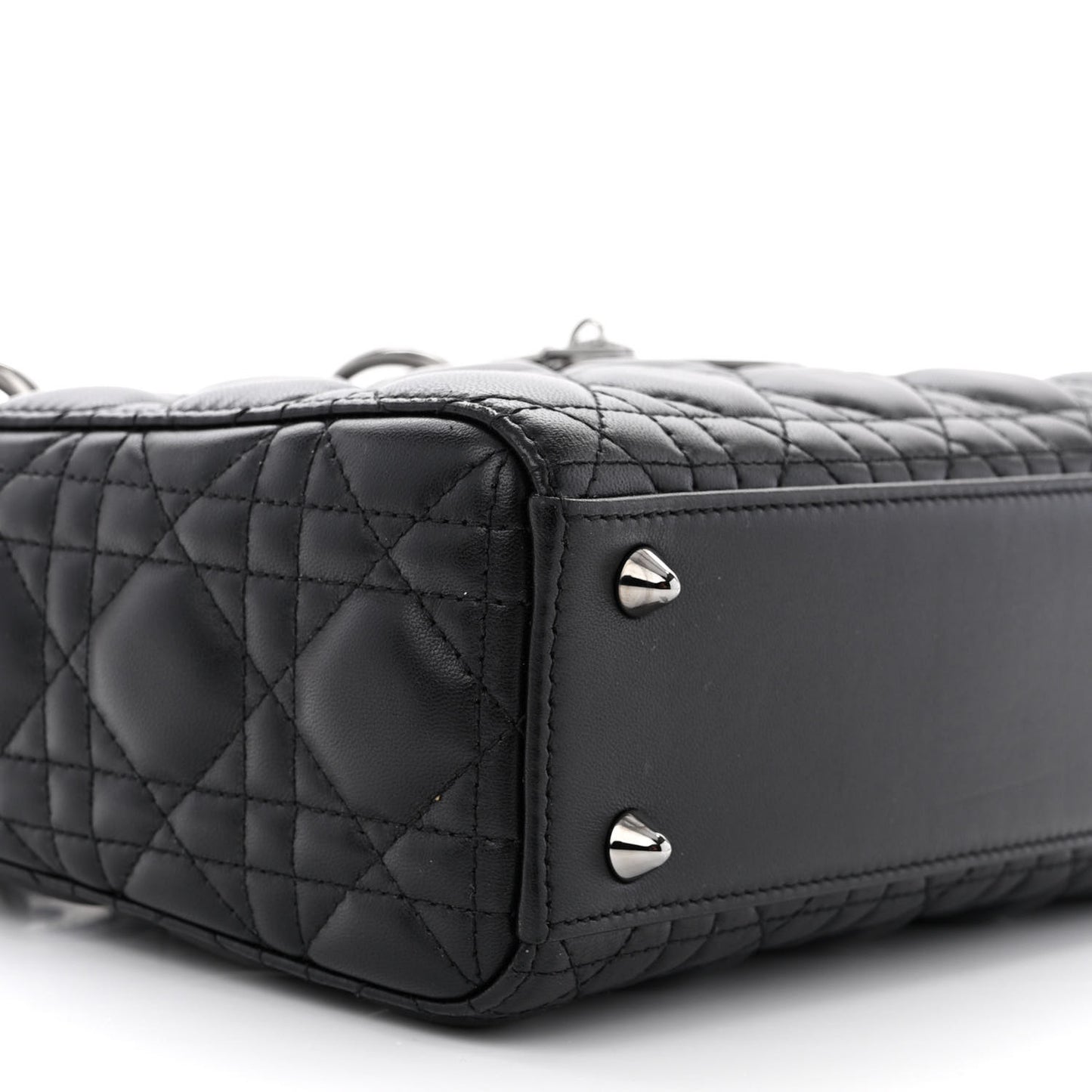 Lambskin Cannage Small My ABCDior Lady Dior Black