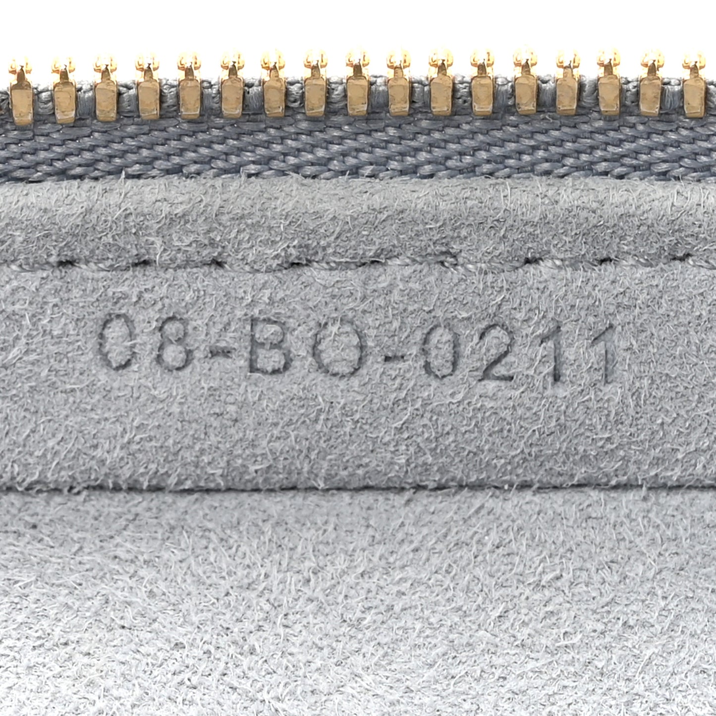 Lambskin Cannage Micro Lady Dior Vanity Case Cloud Blue