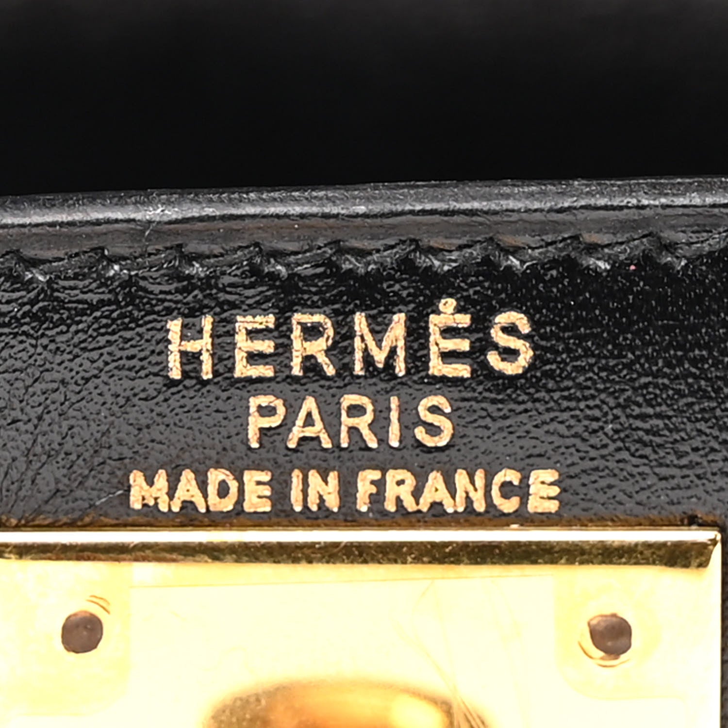 Hermes Box Kelly Sellier 28 Black 5 of 10