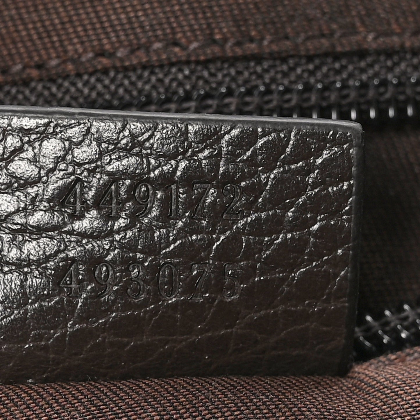 Monogram Flap Messenger Bag Beige Dark Brown