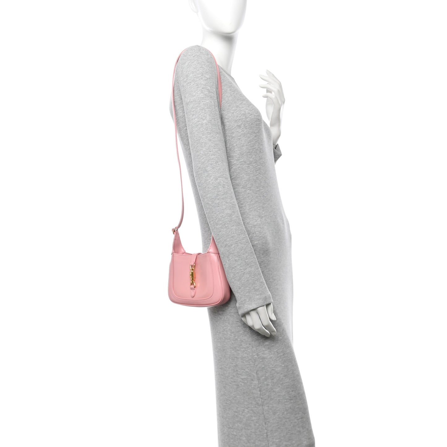 Boarded Dyana Lux Calfskin Mini Jackie 1961 Hobo Wild Rose