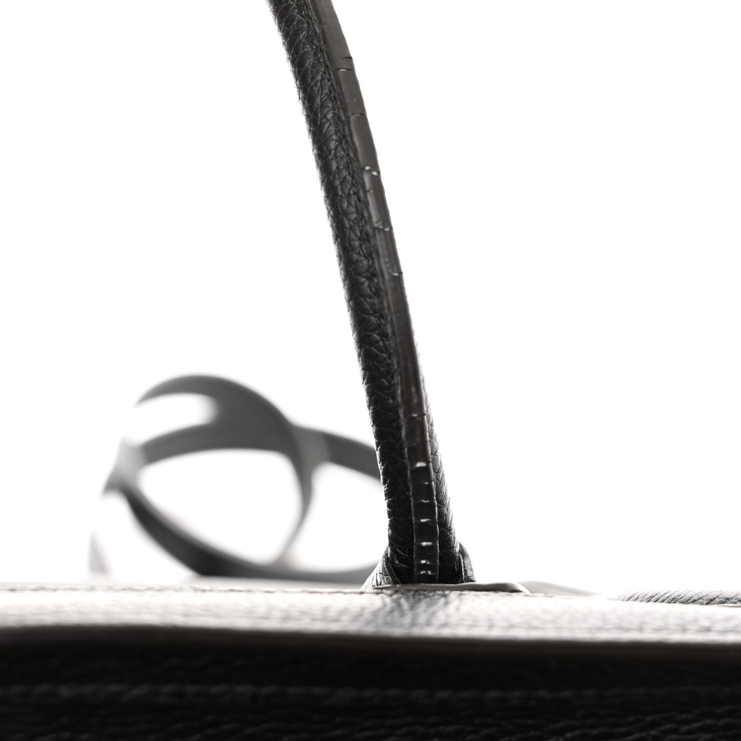 Celine Drummed Calfskin Nano Luggage Black 14 of 15
