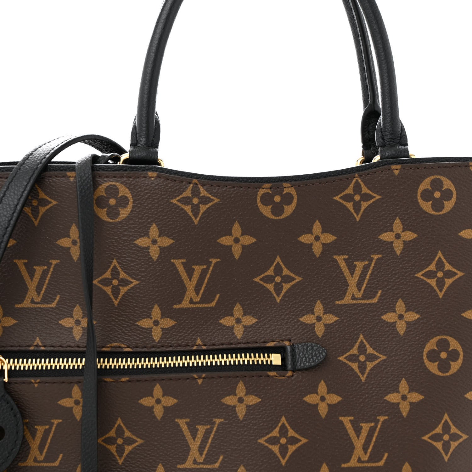 Louis Vuitton Monogram Popincourt MM Black 7 of 13