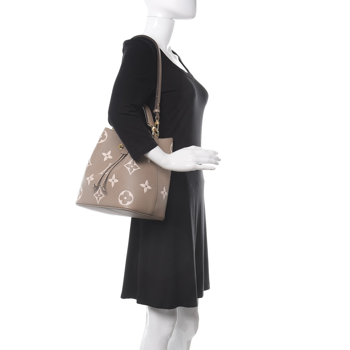 Empreinte Monogram Giant Neonoe MM Tourterelle Creme