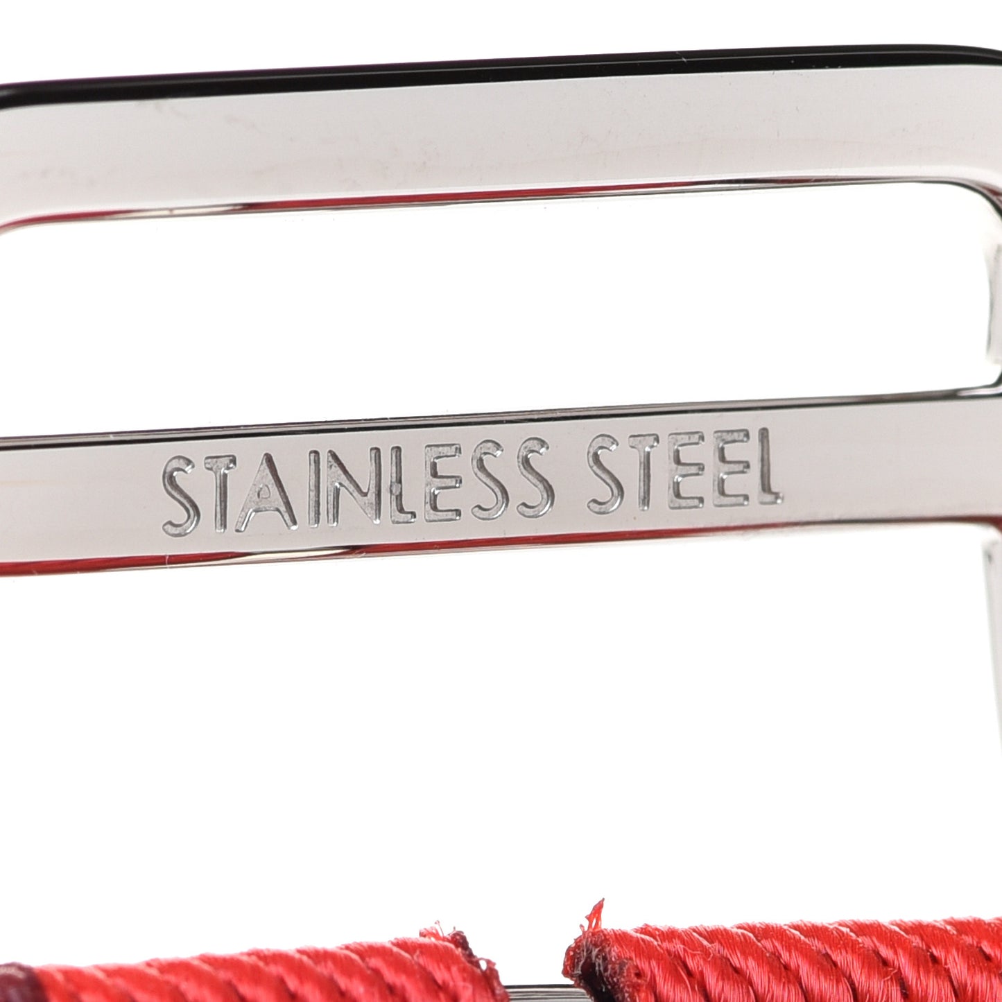 Nylon Weave Apple Watch Single Tour Band 40mm Rouge De Coeur Rouge H