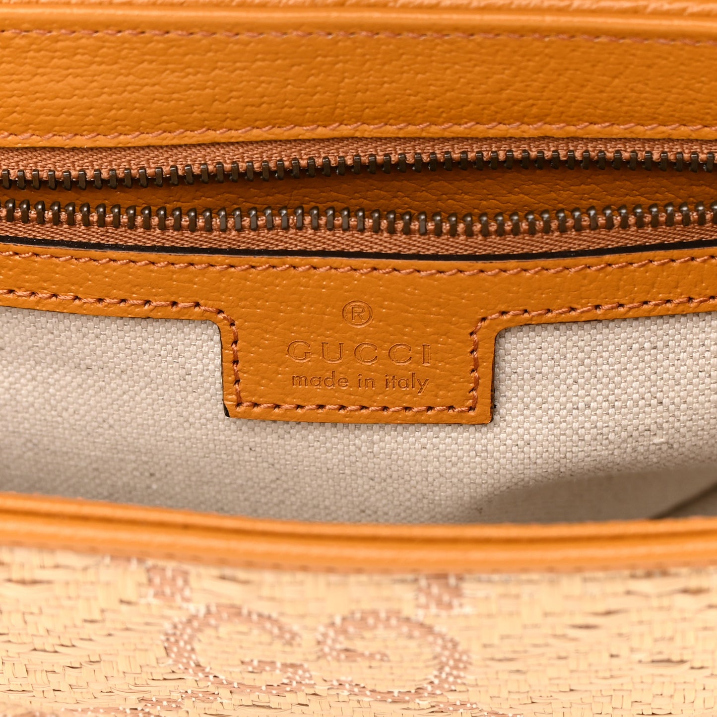 Raffia GG Monogram Matelasse Small GG Marmont Shoulder Bag Natural Beige Off White Sun Oil