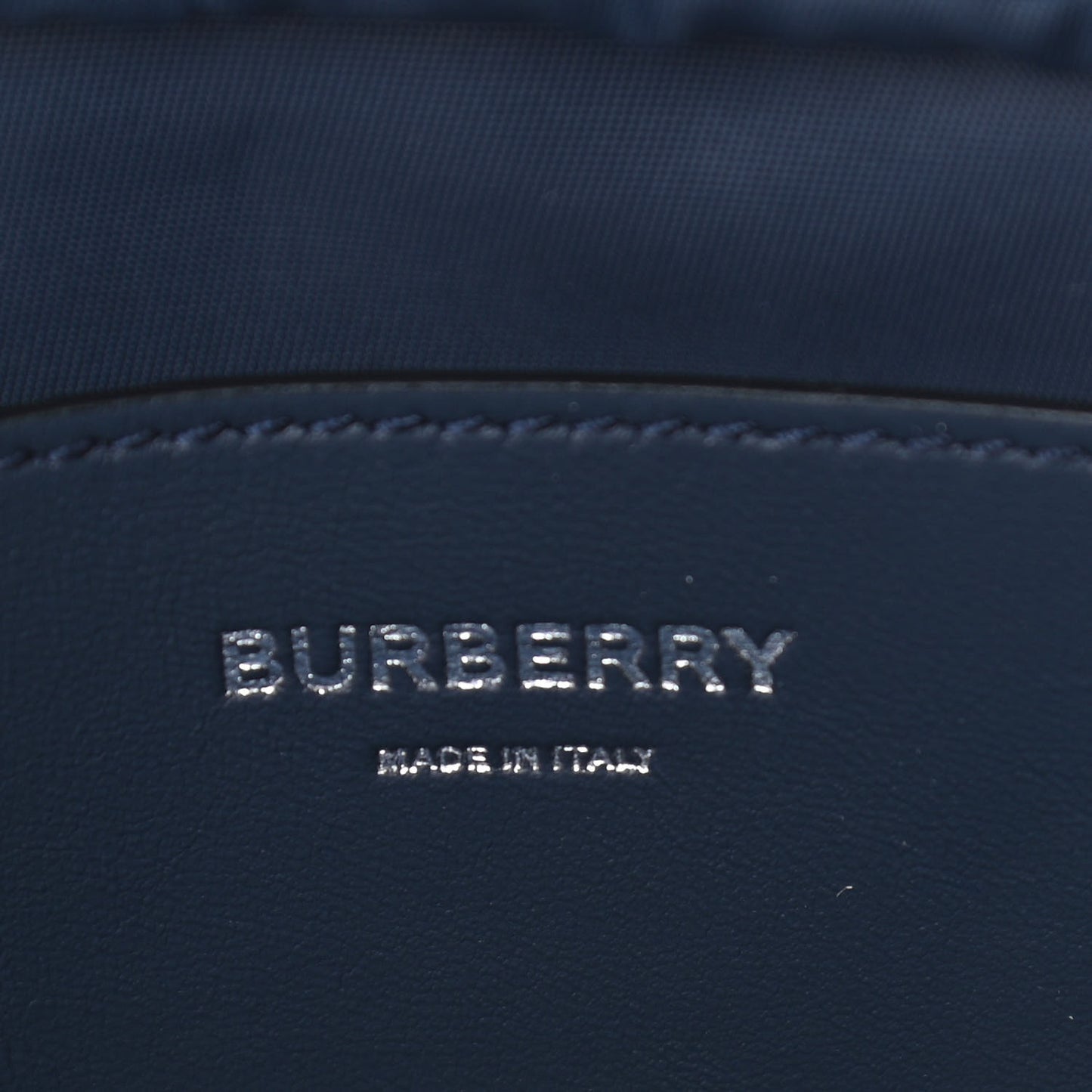 Calfskin Demin Check Small Lola Camera Bag Navy