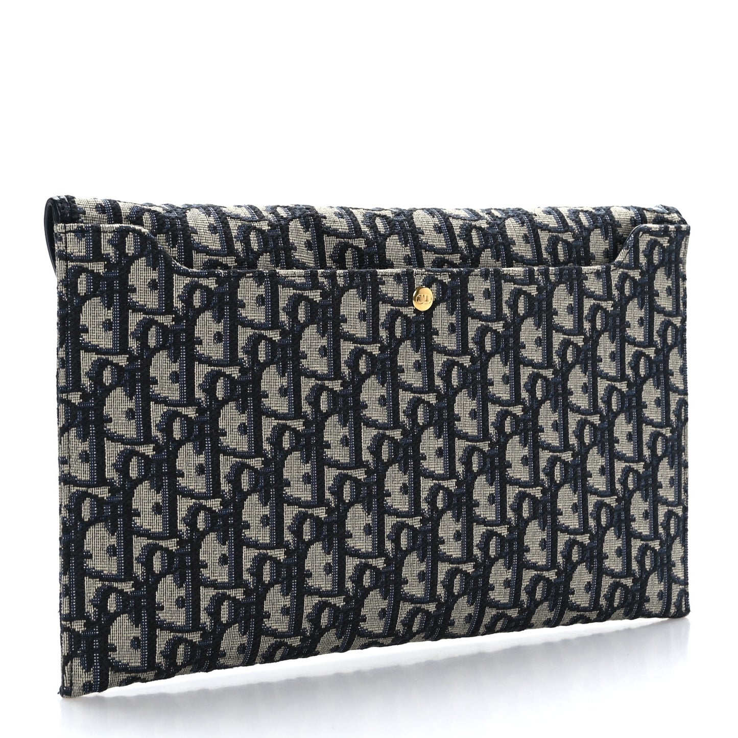 Oblique 30 Montaigne Avenue Pouch With Flap Blue