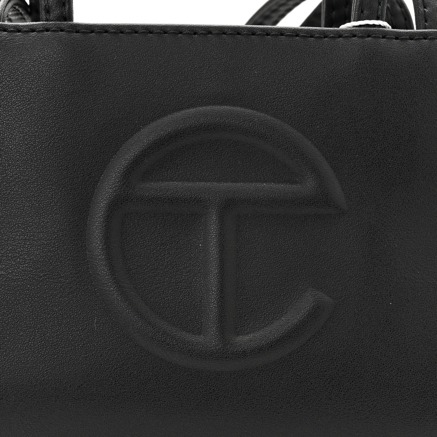 Telfar Vegan Leather Small Shopping Bag Black 7 of 9