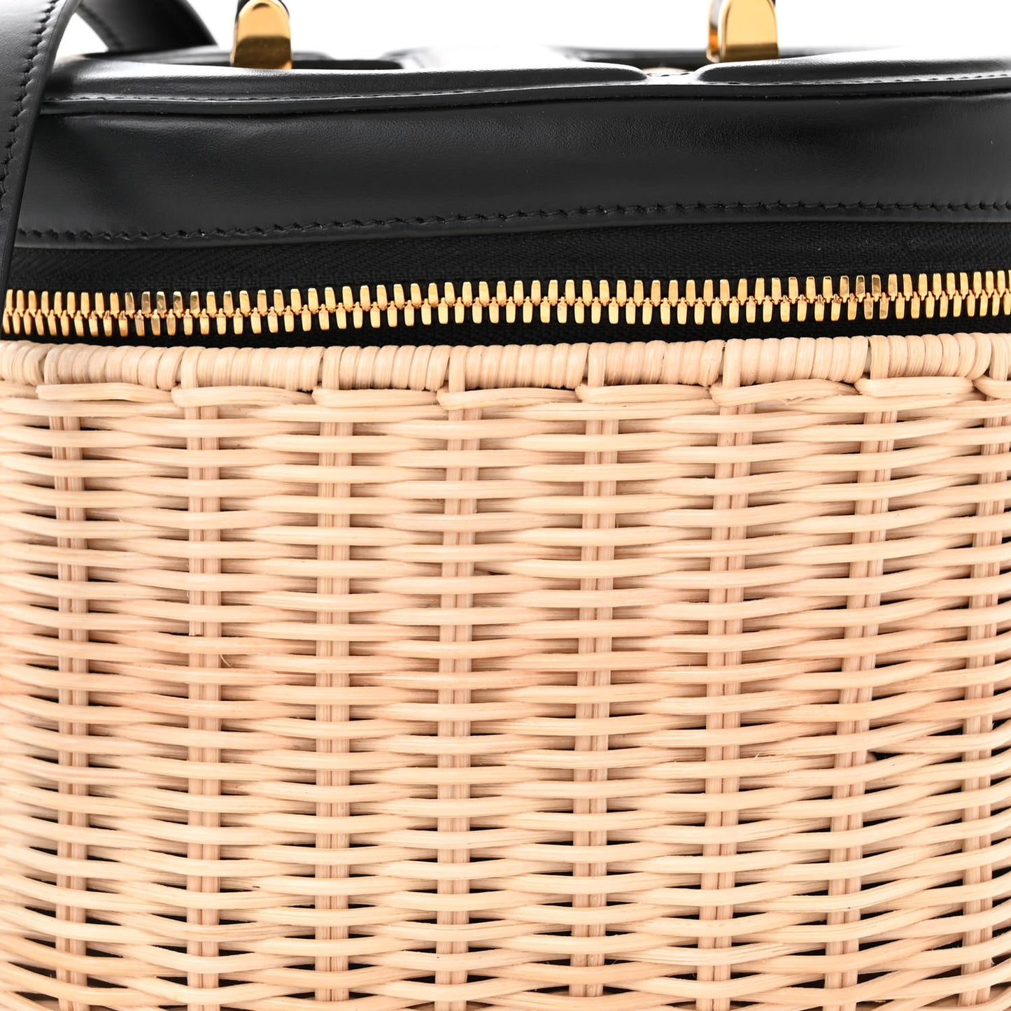 Wicker CD Vanity Black