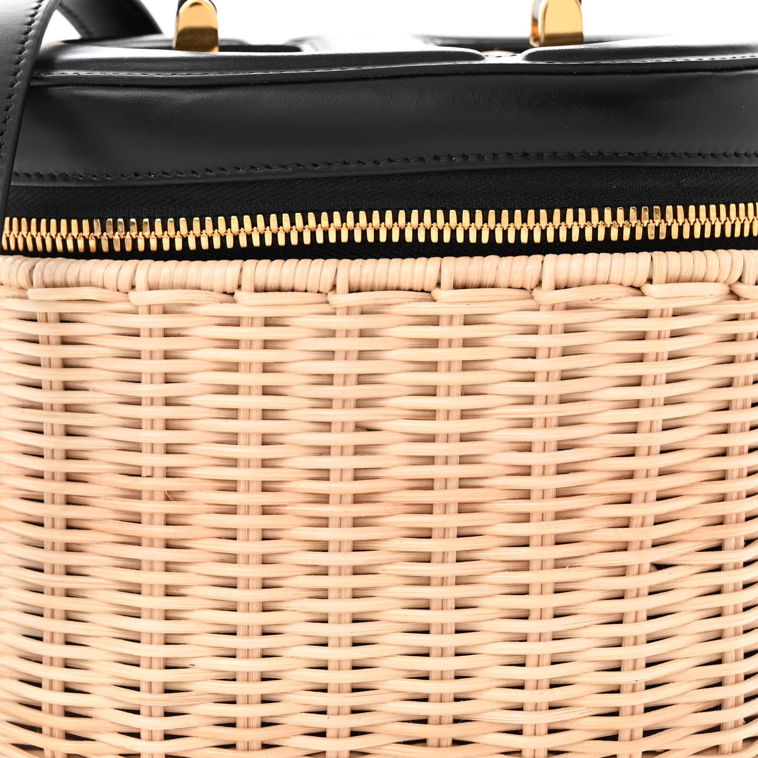 Christian Dior Wicker CD Vanity Black 8 of 10